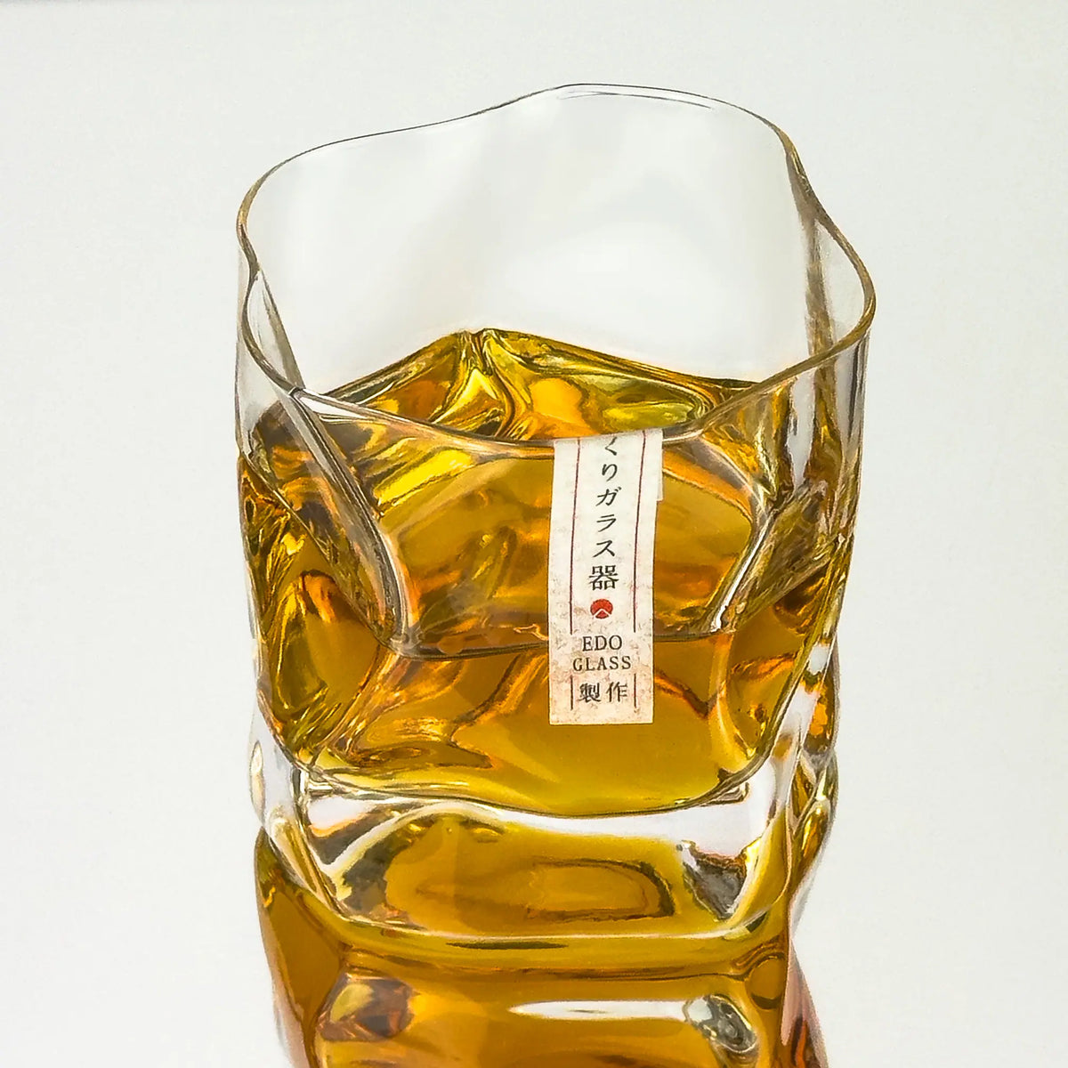 Crumple Japanese whisky Glass Solkatt Designs