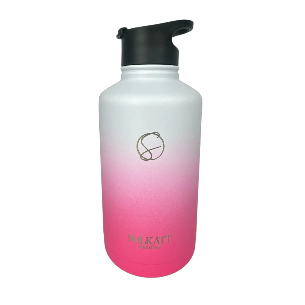 Hot Pink Insulated Water Bottle -  1.9L - Solkatt Designs 