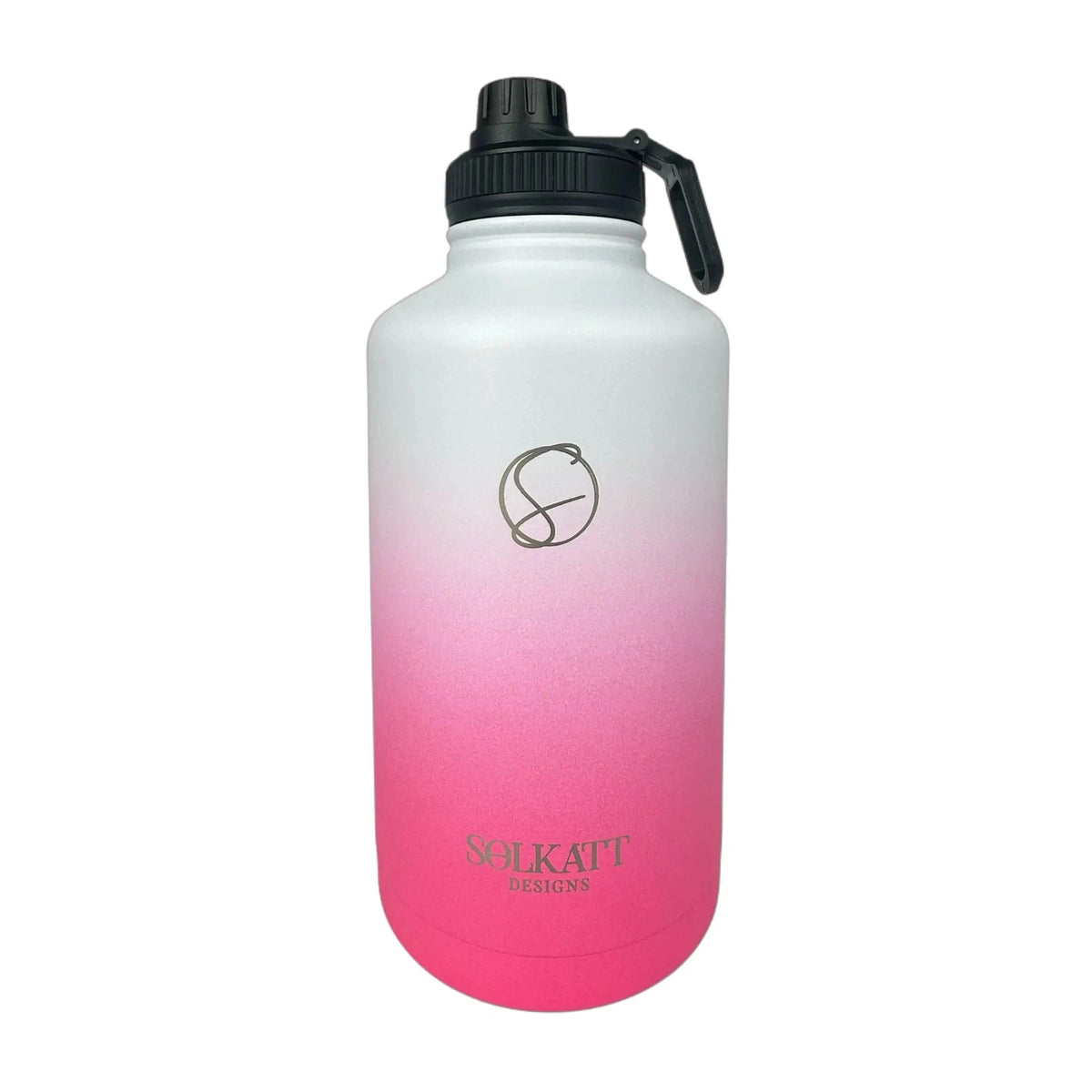 Hot Pink Insulated Water Bottle -  1.9L - Solkatt Designs 