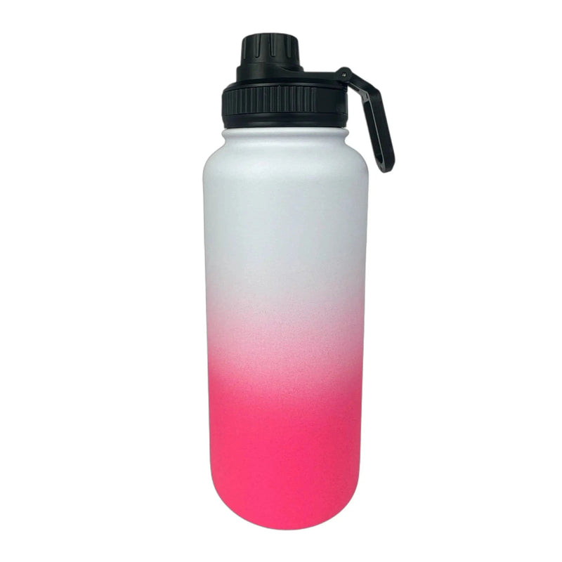 Hot Pink Insulated Water Bottle - 950ml - Solkatt Designs 