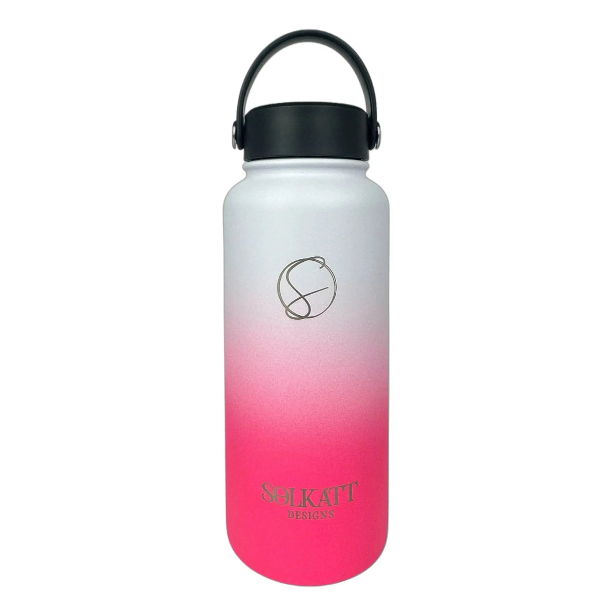 Hot Pink Insulated Water Bottle - 950ml - Solkatt Designs 