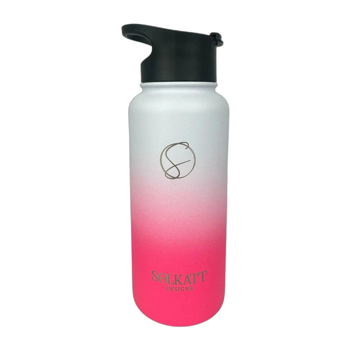 Hot Pink Insulated Water Bottle - 950ml - Solkatt Designs 