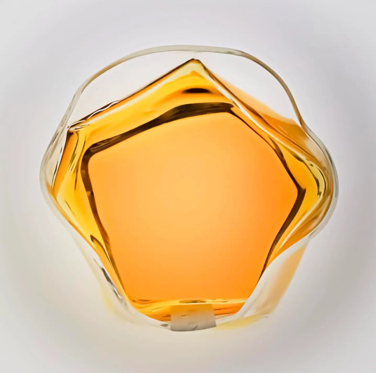 Japanese Style Crumple Whisky Glass - Solkatt Designs 