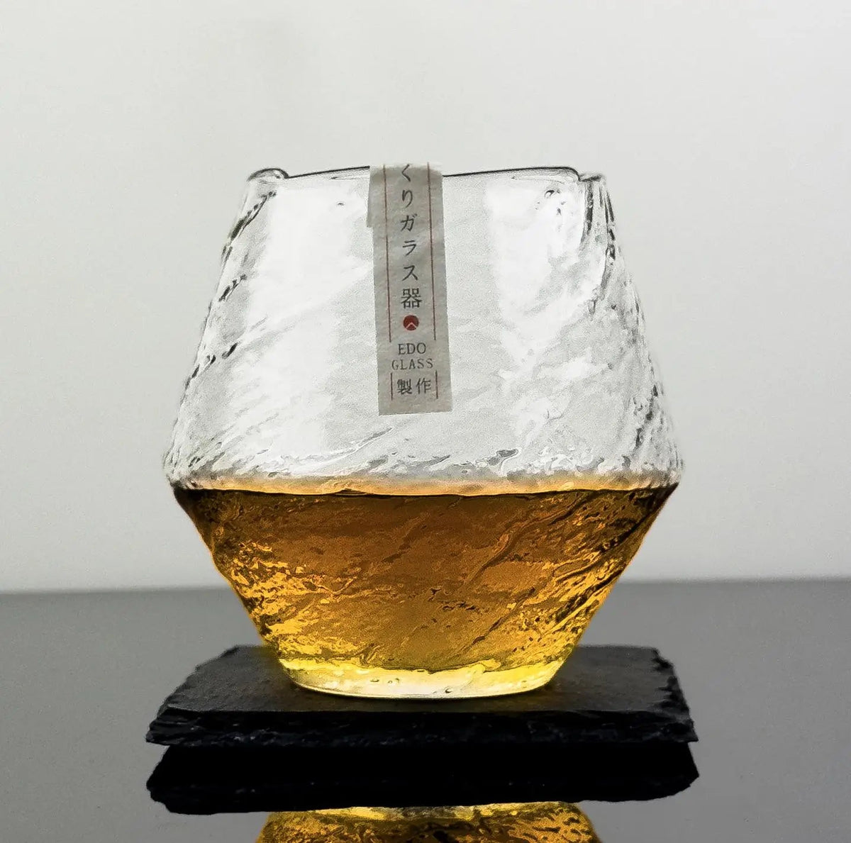 Japanese Style Snowflake Whisky Glass - Solkatt Designs 