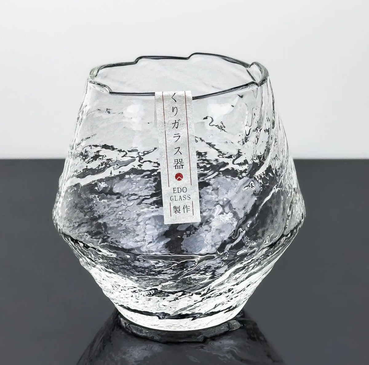 Japanese Style Snowflake Whisky Glass - Solkatt Designs 