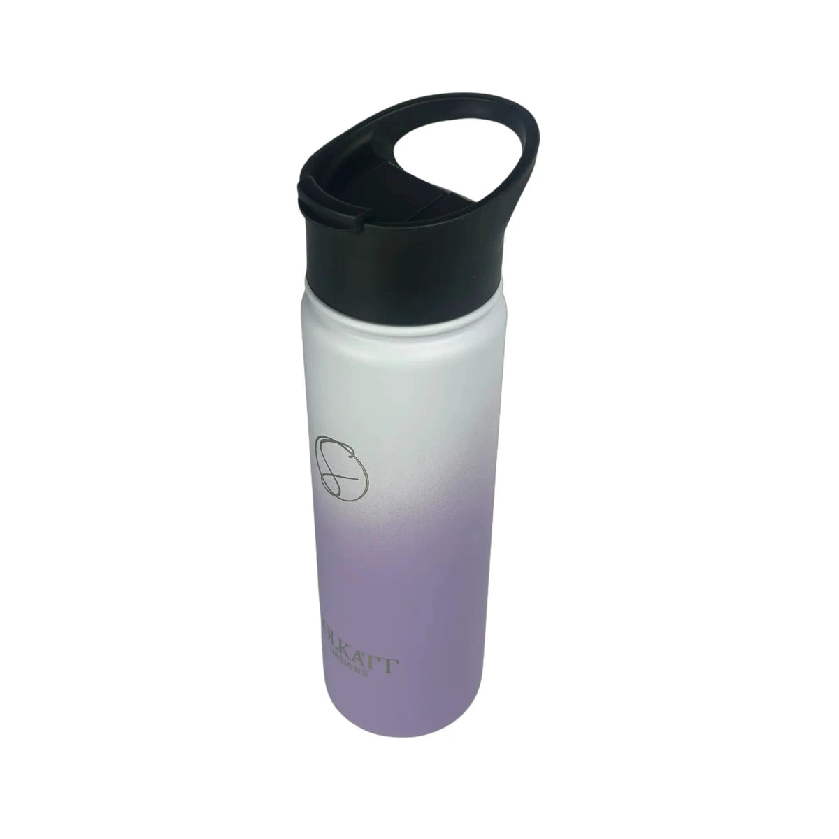 Lavender Lilac Insulated Water Bottle - 650ml - Solkatt Designs 