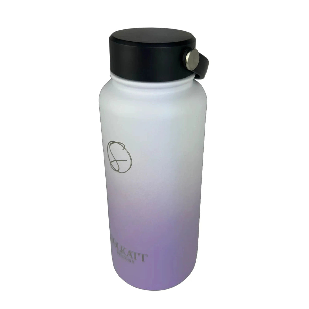 Lavender Lilac Insulated Water Bottle - 950ml - Solkatt Designs 