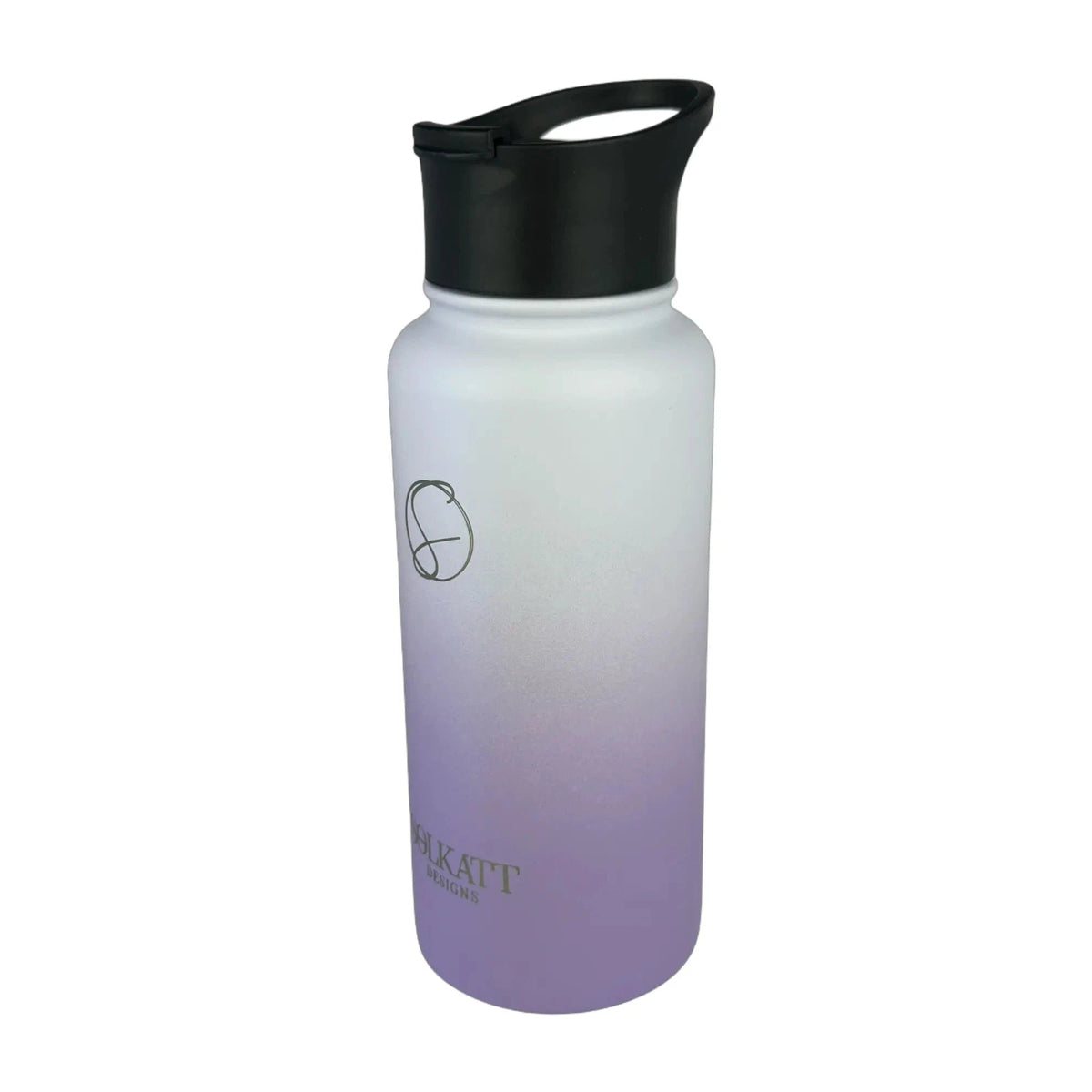 Lavender Lilac Insulated Water Bottle - 950ml - Solkatt Designs 