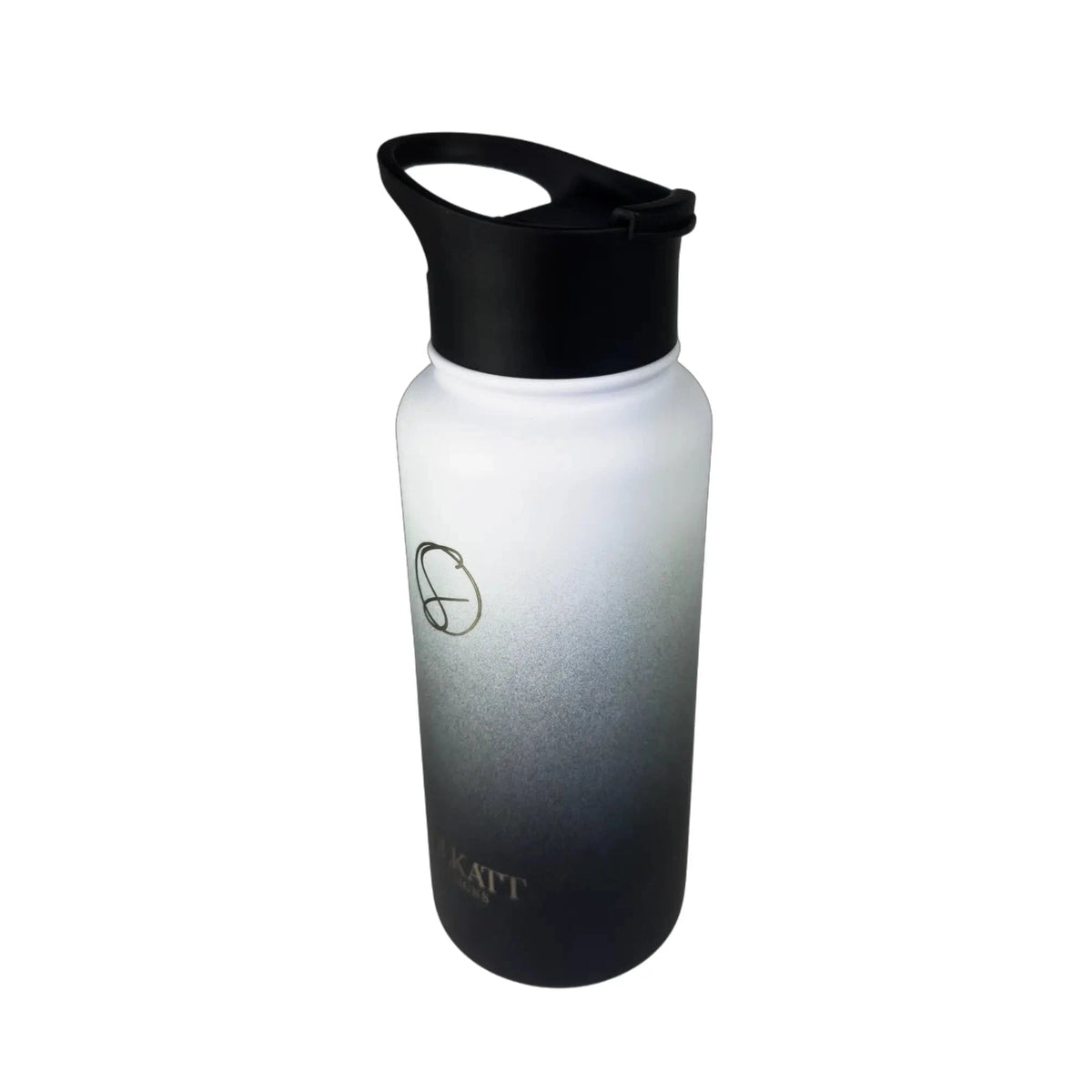 Midnight Black Insulated Water Bottle - 950ml - Solkatt Designs 