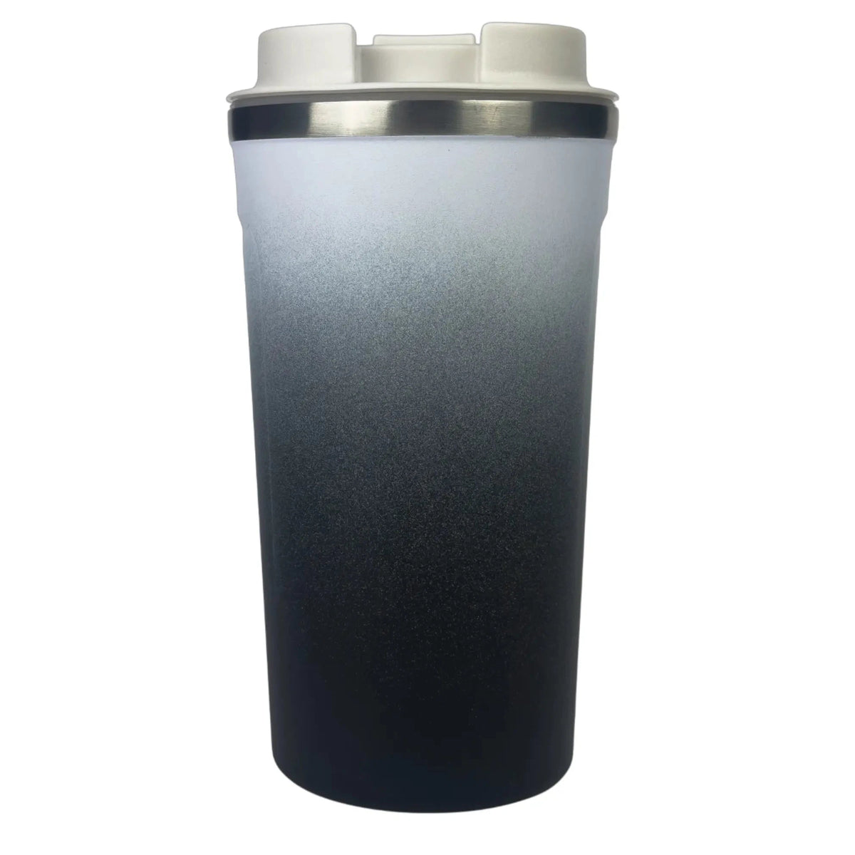 Midnight Black Insulated Travel Coffee Cup - 500ml - Solkatt Designs 