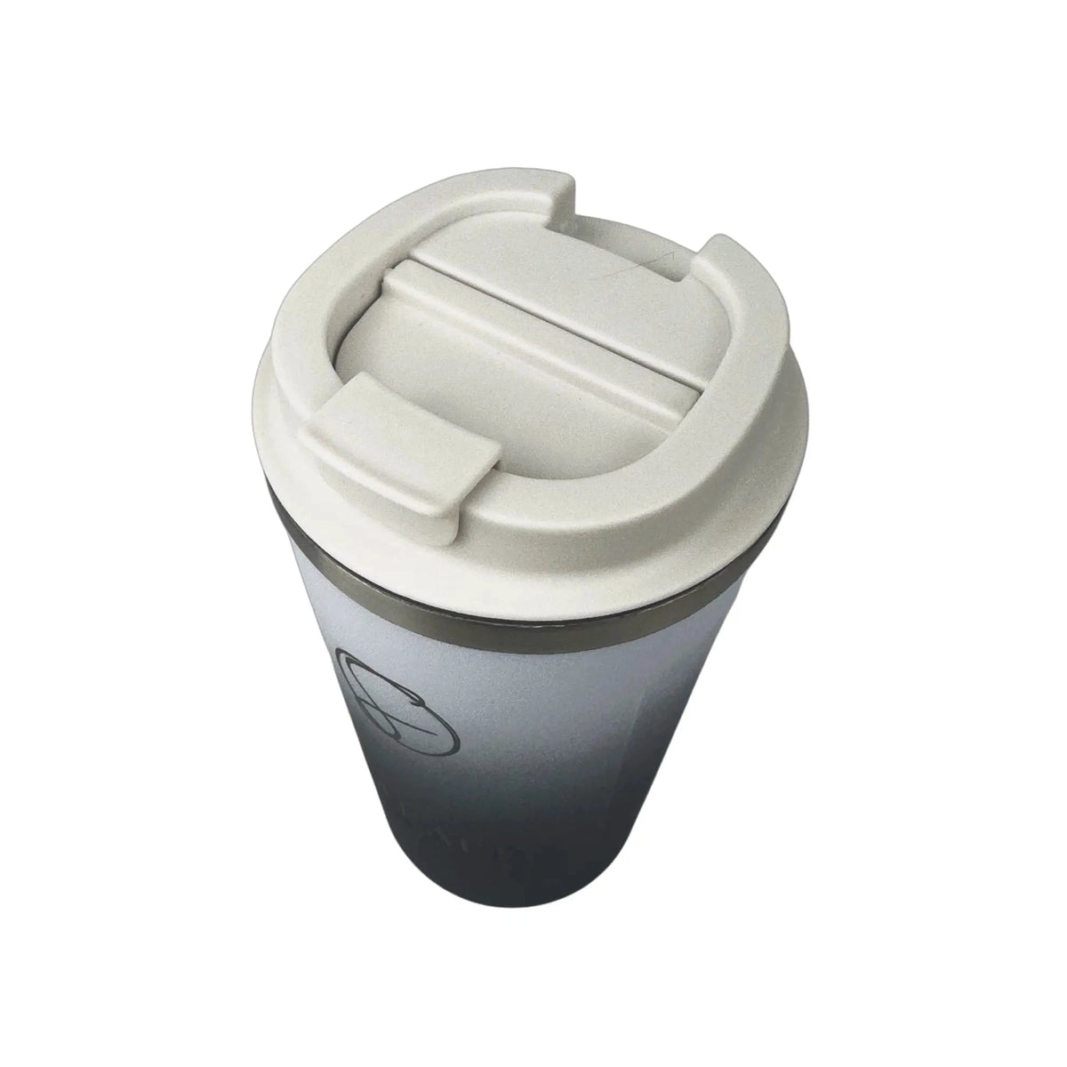 Midnight Black Insulated Travel Coffee Cup - 500ml - Solkatt Designs 