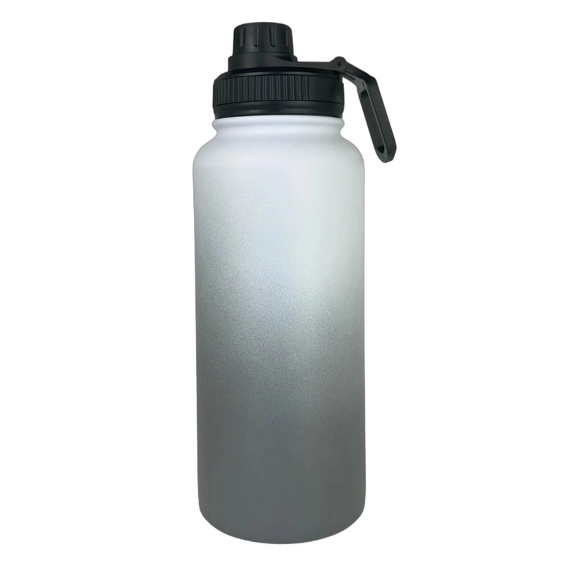 Misty Grey Insulated Water Bottle - 950ml - Solkatt Designs 