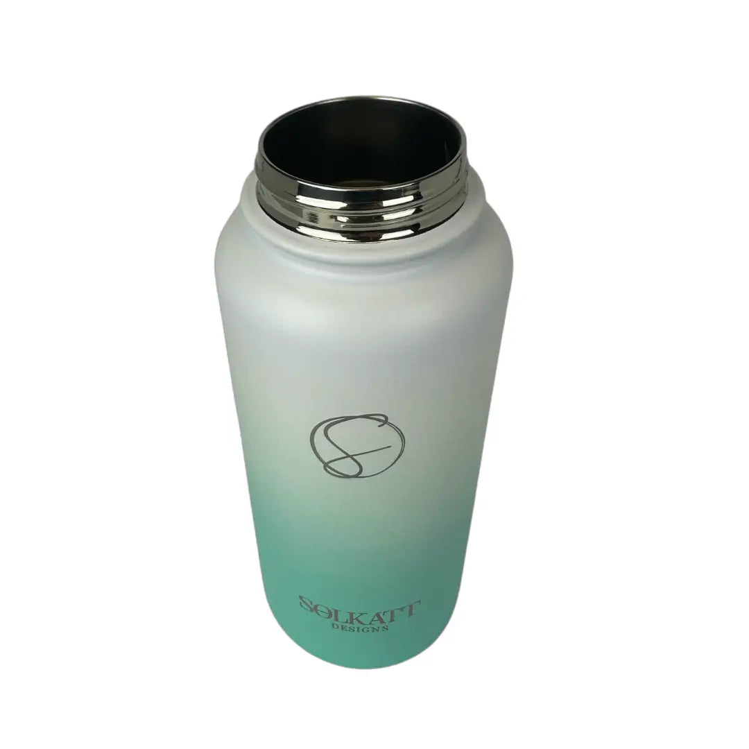 Ocean Aqua Insulated Water Bottle - 950ml - Solkatt Designs 