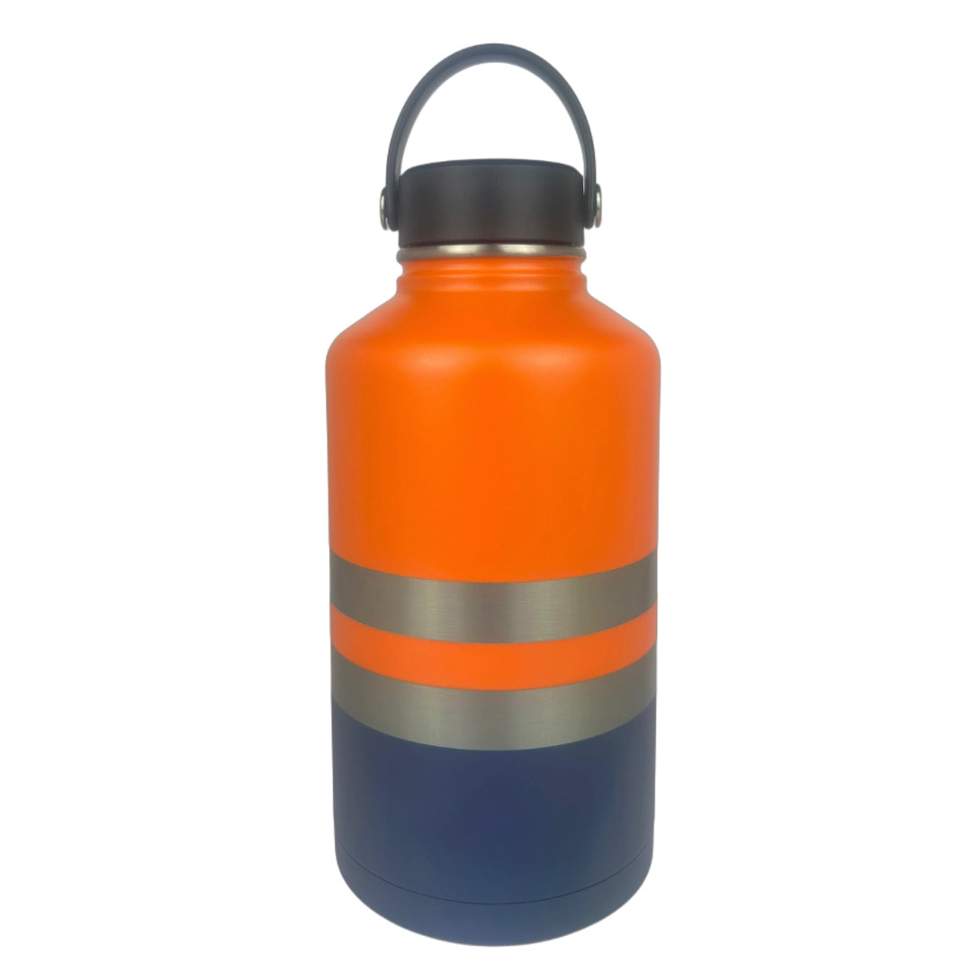 Ole Mate Orange Insulated Tradie Water Bottle - 1.9L - Solkatt Designs 