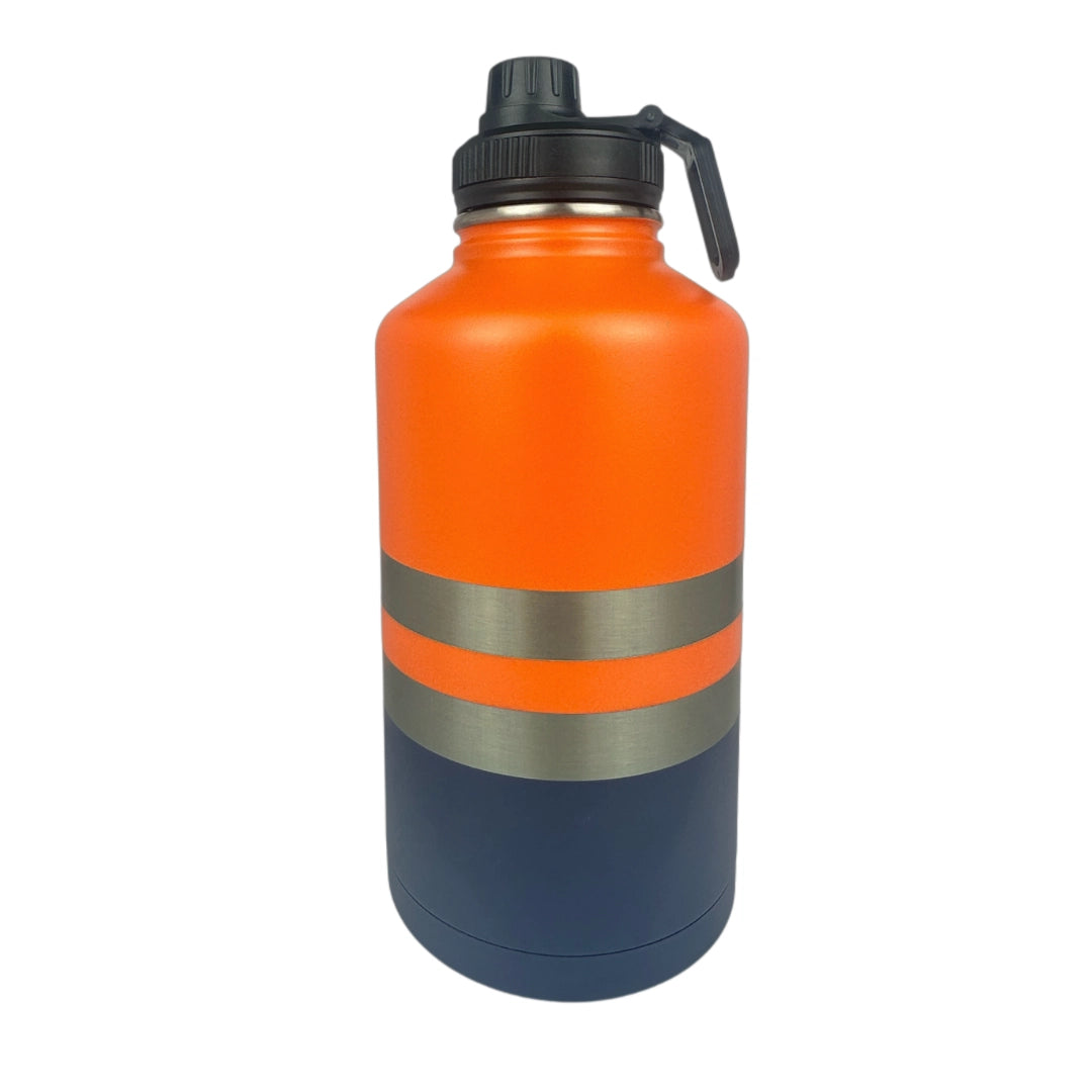 Ole Mate Orange Insulated Tradie Water Bottle - 1.9L - Solkatt Designs 