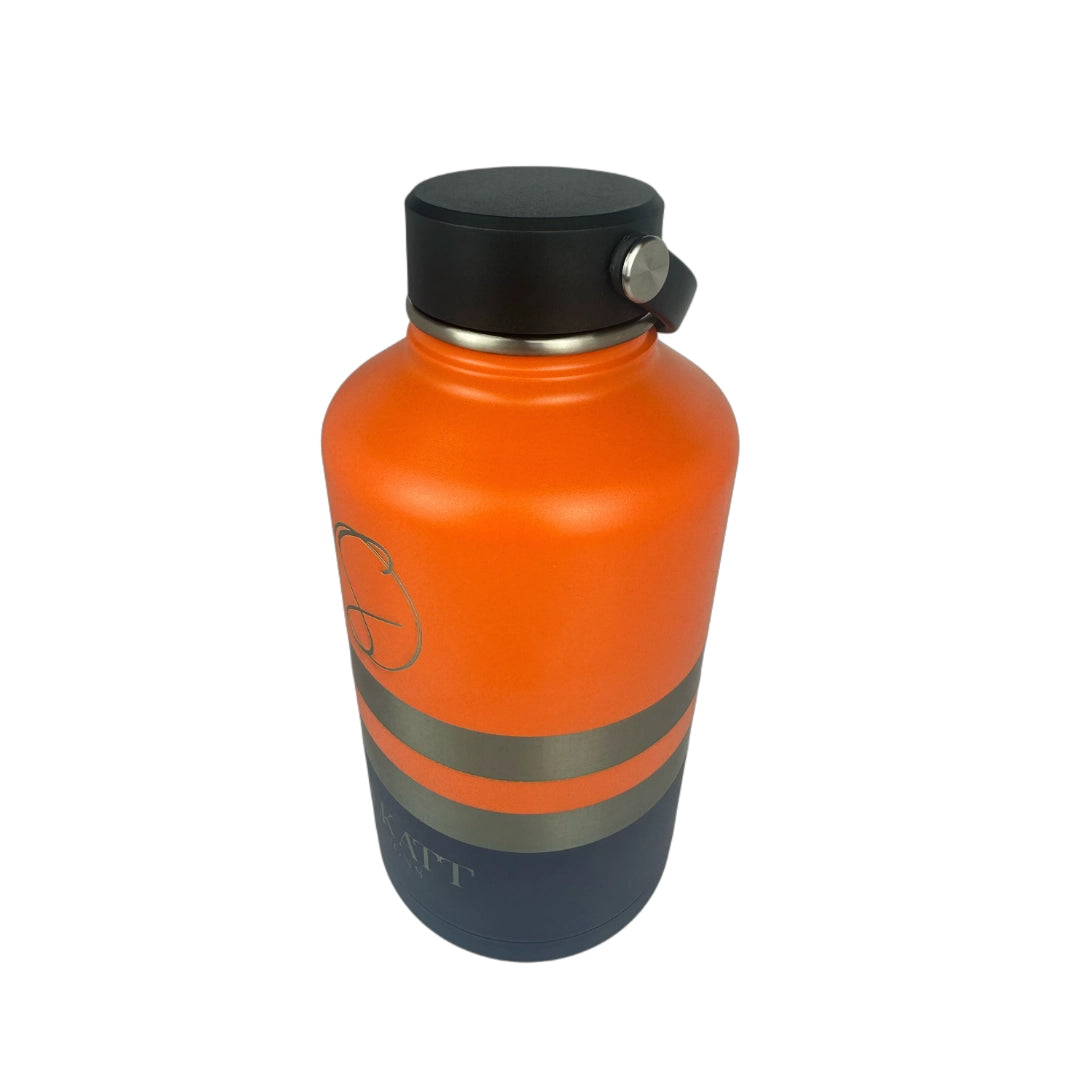 Ole Mate Orange Insulated Tradie Water Bottle - 1.9L - Solkatt Designs 