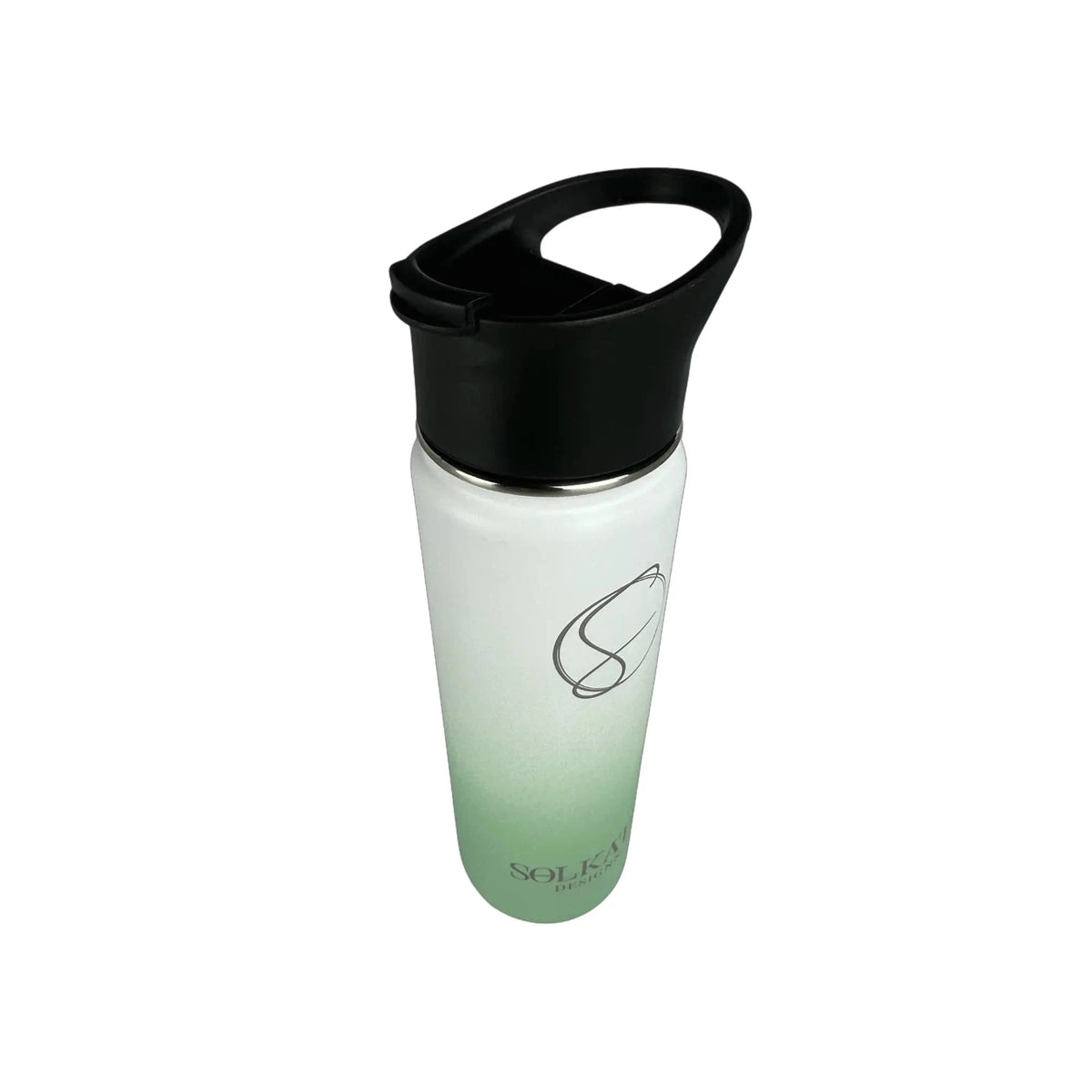 Pastel Green Insulated Water Bottle - 650ml - Solkatt Designs 