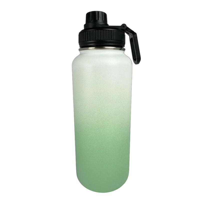 Pastel Green Insulated Water Bottle - 950ml - Solkatt Designs 