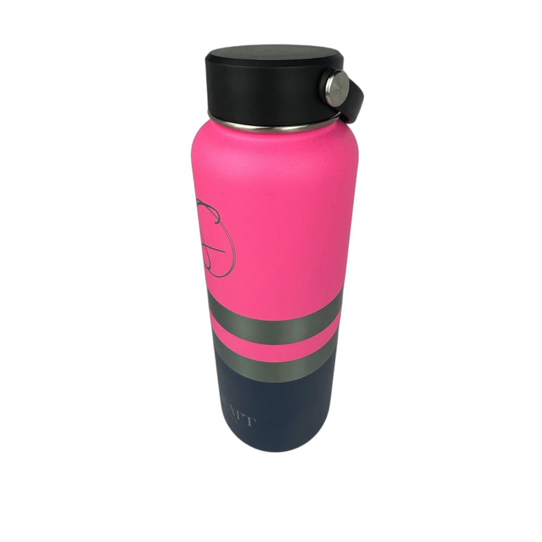 Plastered Pink Insulated Tradie Water Bottle - 1.2L - Solkatt Designs 