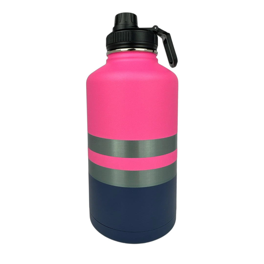 Plastered Pink Insulated Tradie Water Bottle - 1.9L - Solkatt Designs 