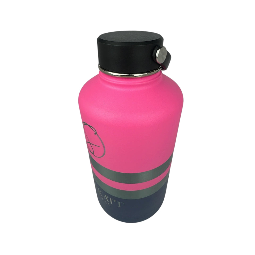 Plastered Pink Insulated Tradie Water Bottle - 1.9L - Solkatt Designs 