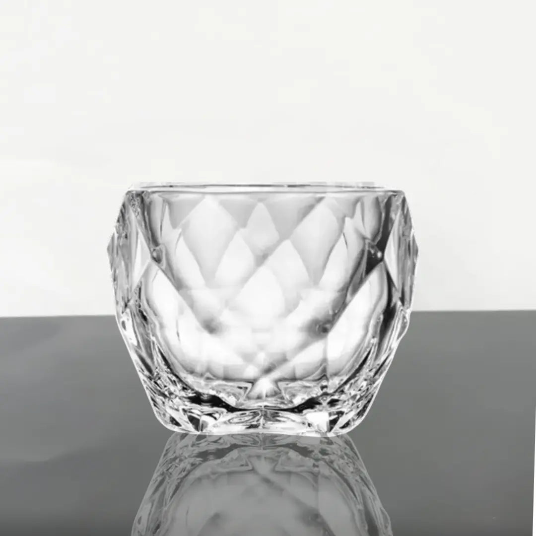 Diamond Pattern Whisky Glass - Solkatt Designs 