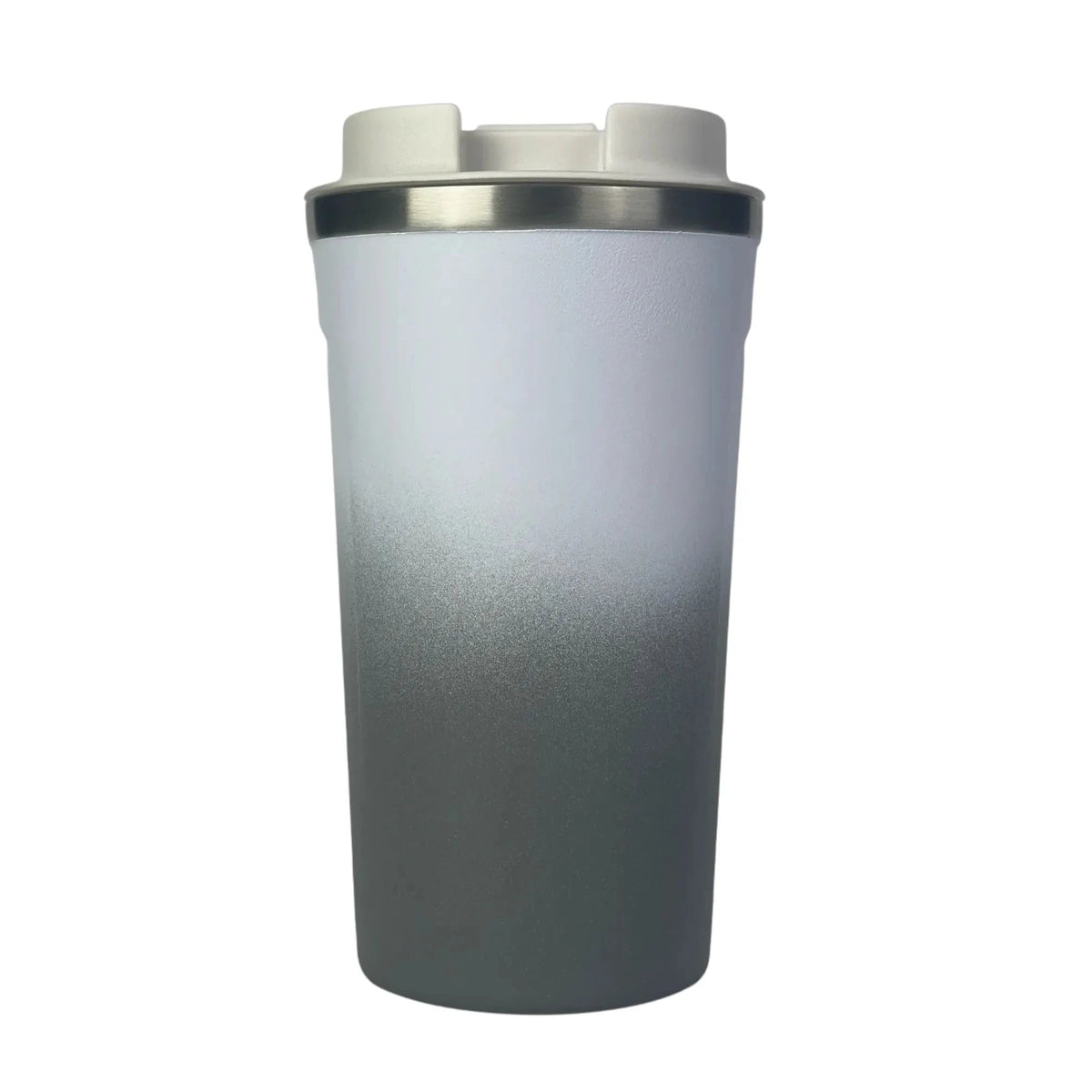 Misty Grey Insulated Travel Coffee Cup - 500ml - Solkatt Designs 