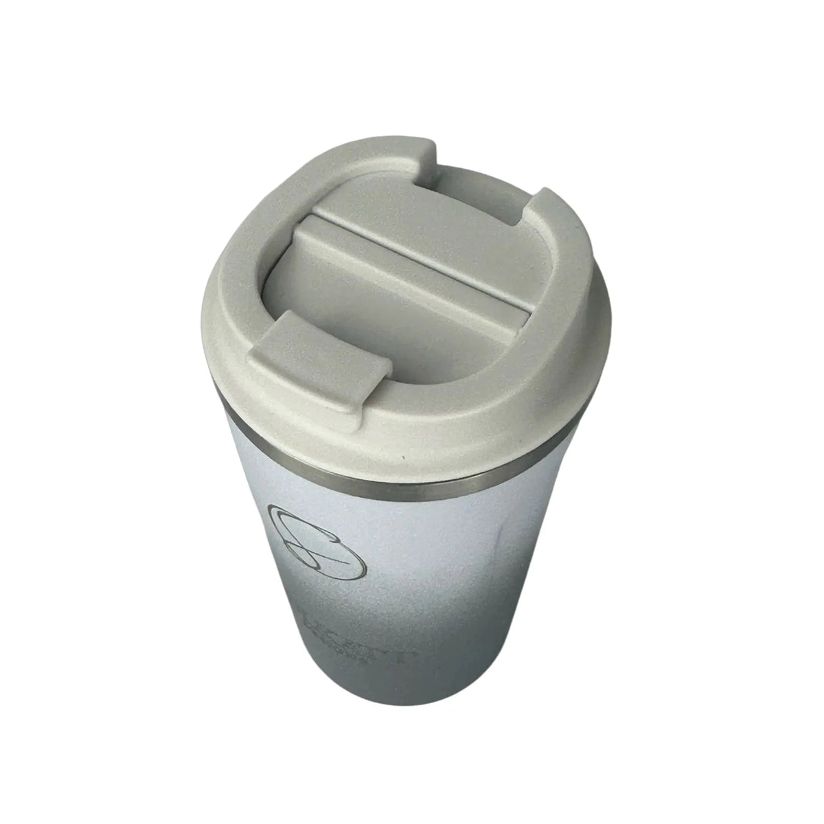 Misty Grey Insulated Travel Coffee Cup - 500ml - Solkatt Designs 