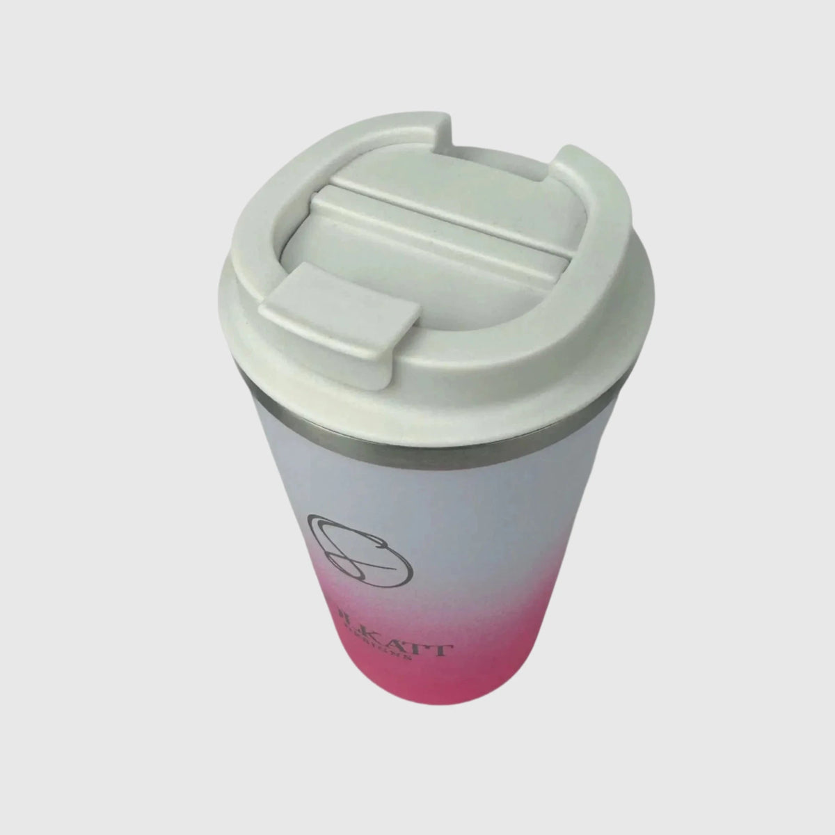 Hot Pink Insulated Travel Coffee Cup - 500ml - Solkatt Designs 