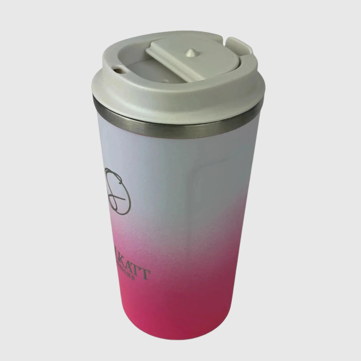 Hot Pink Insulated Travel Coffee Cup - 500ml - Solkatt Designs 