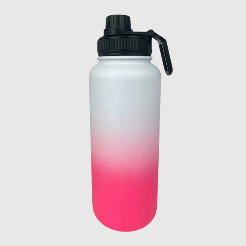 Hot Pink Insulated Water Bottle - 950ml - Solkatt Designs 