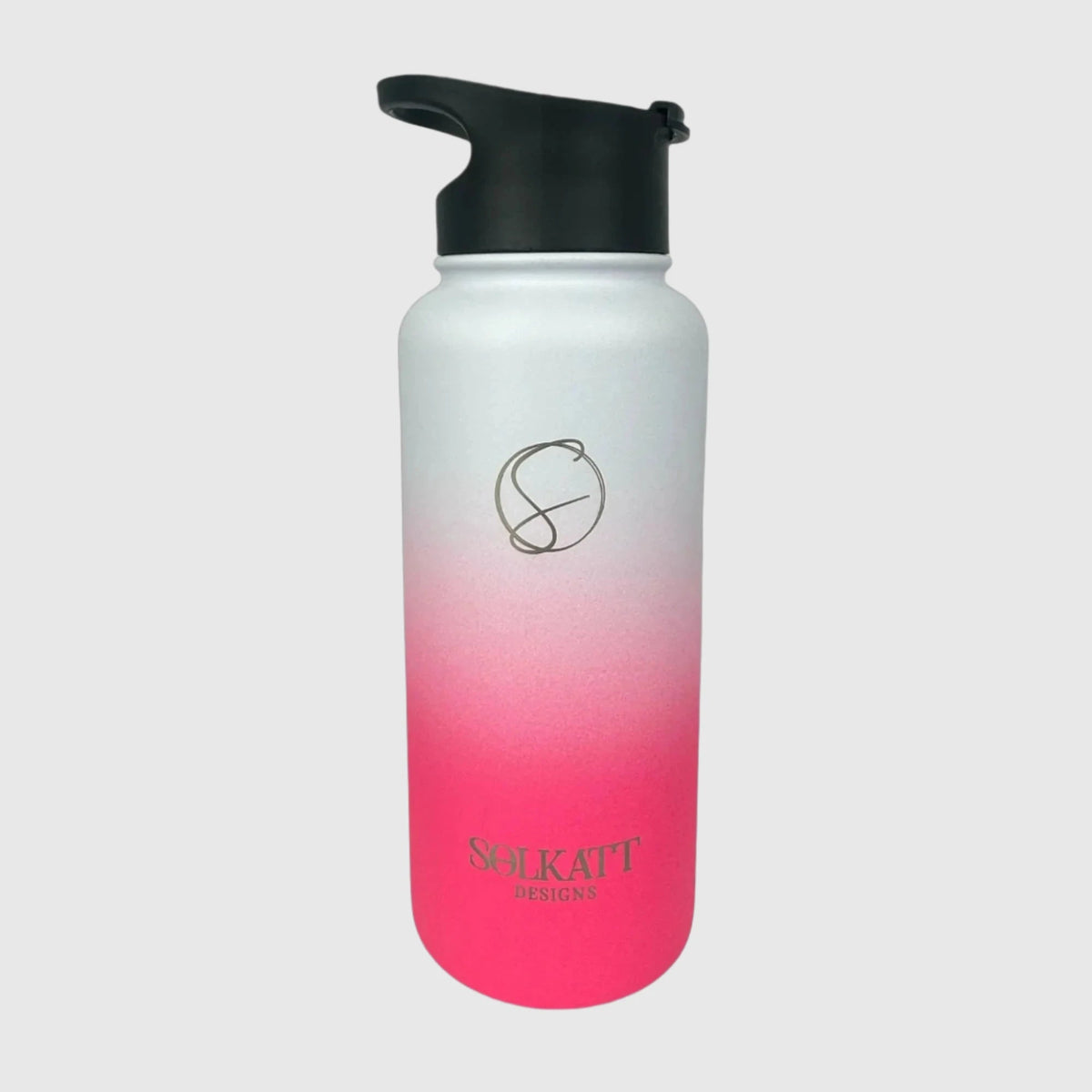 Hot Pink Insulated Water Bottle - 950ml - Solkatt Designs 