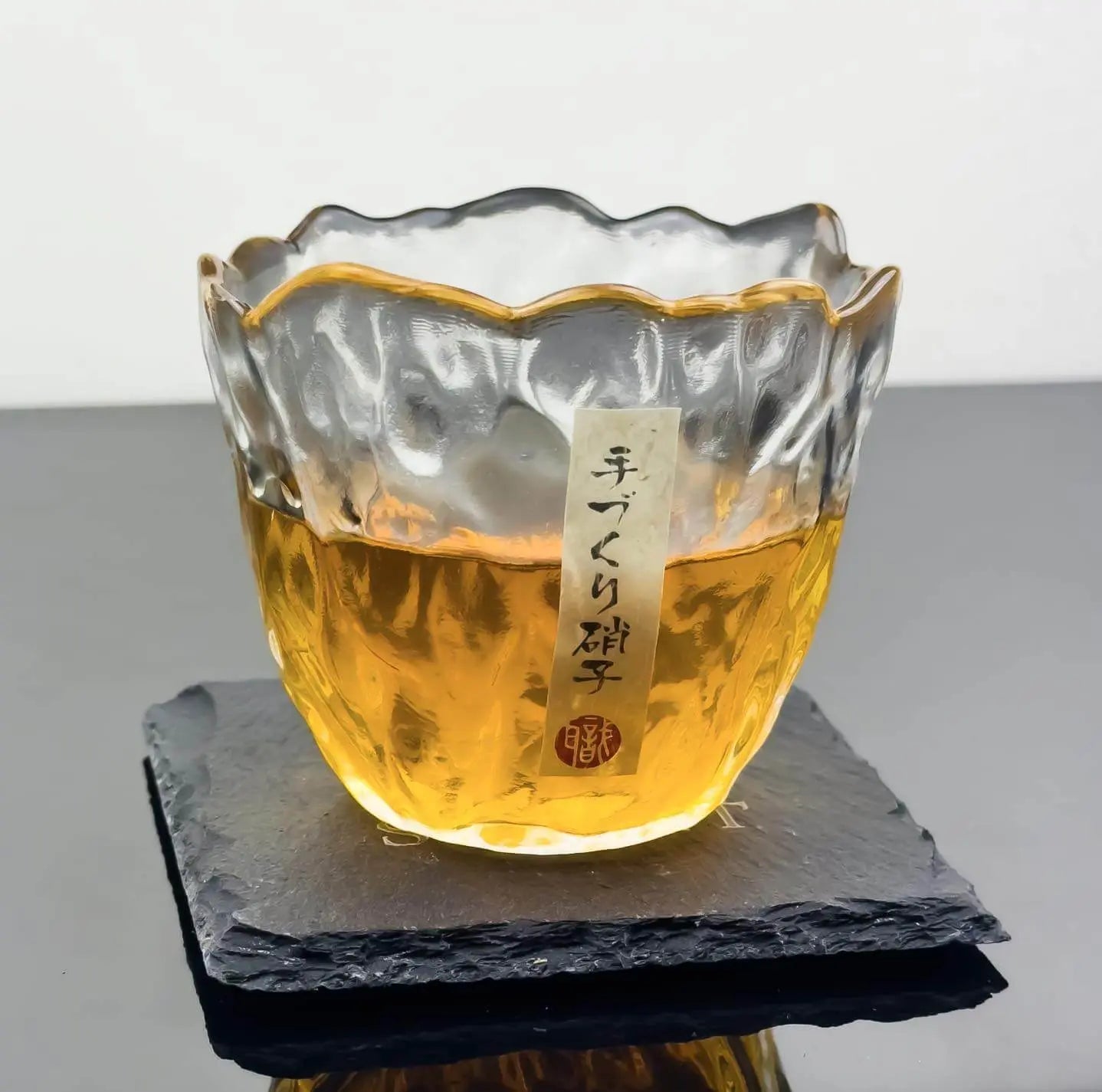 Japanese Style Sakura Whisky Glass - Solkatt Designs 