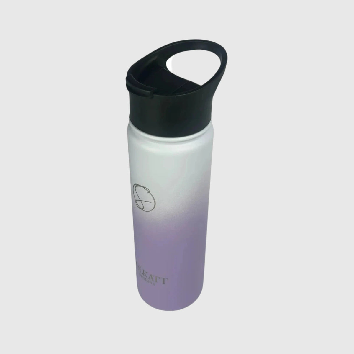 Lavender Lilac Insulated Water Bottle - 650ml - Solkatt Designs 