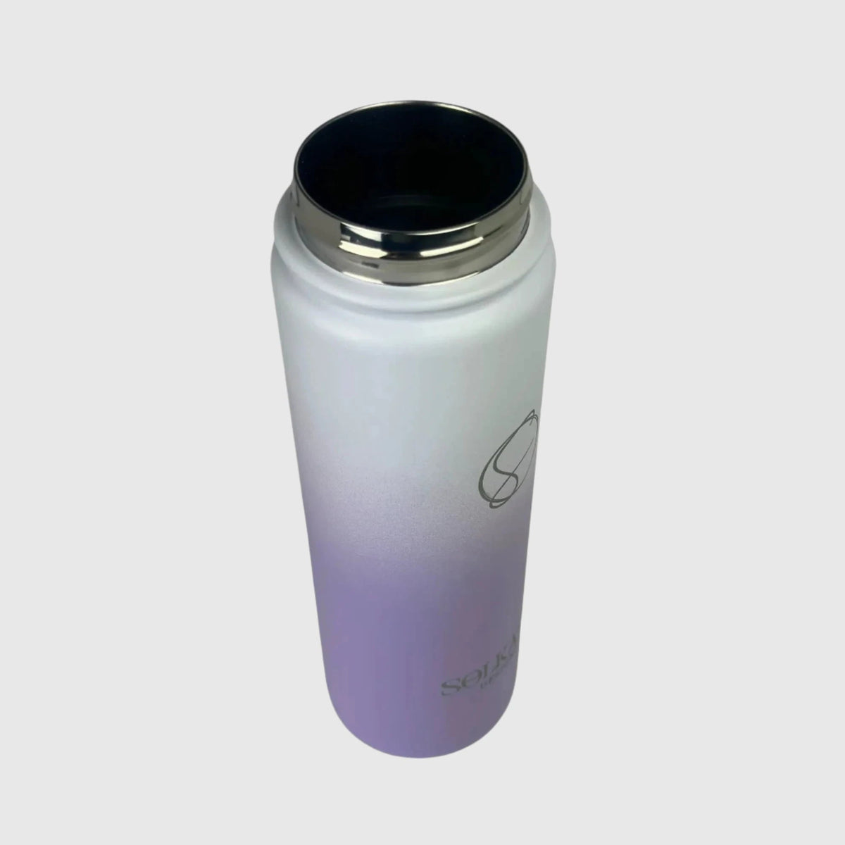 Lavender Lilac Insulated Water Bottle - 650ml - Solkatt Designs 