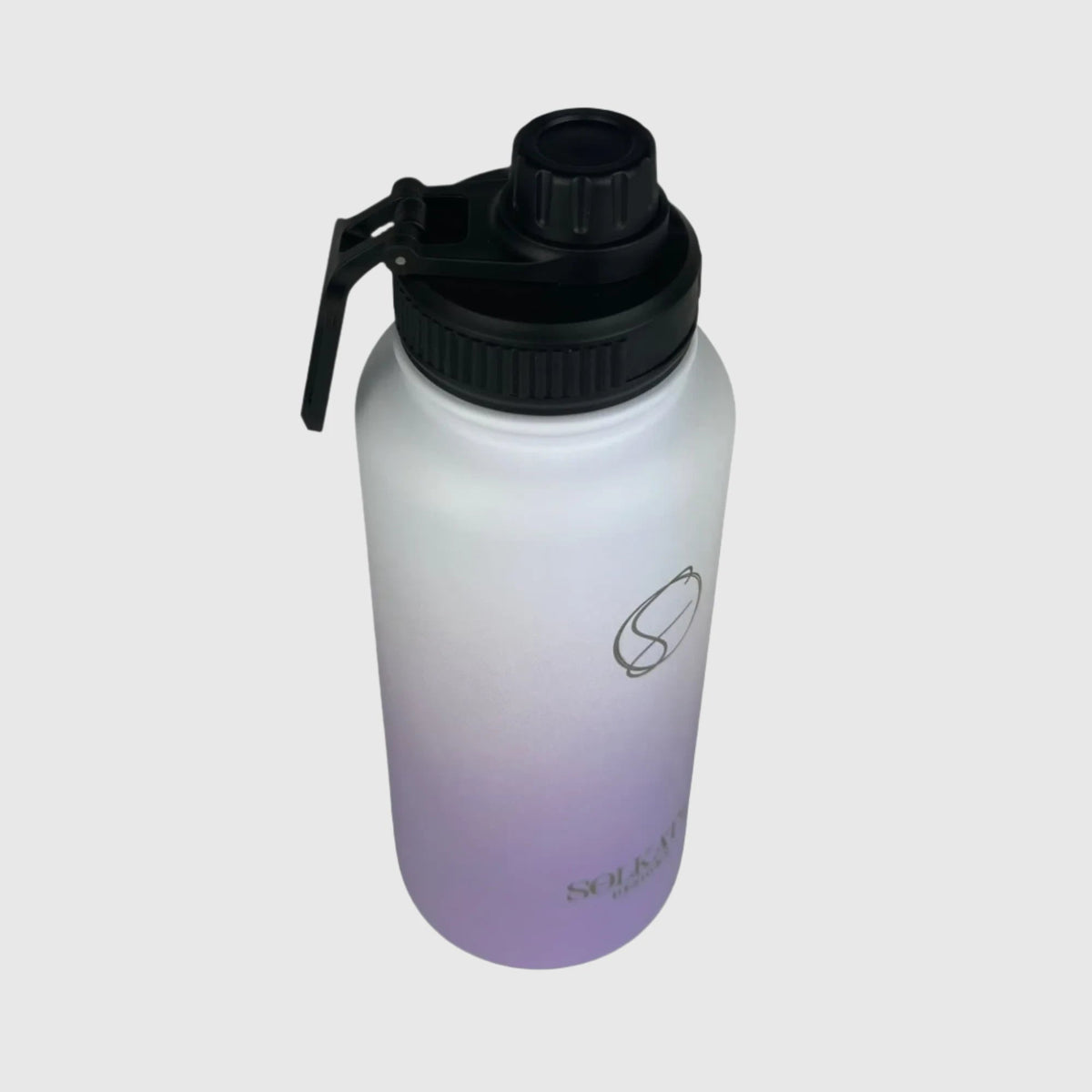 Lavender Lilac Insulated Water Bottle - 950ml - Solkatt Designs 