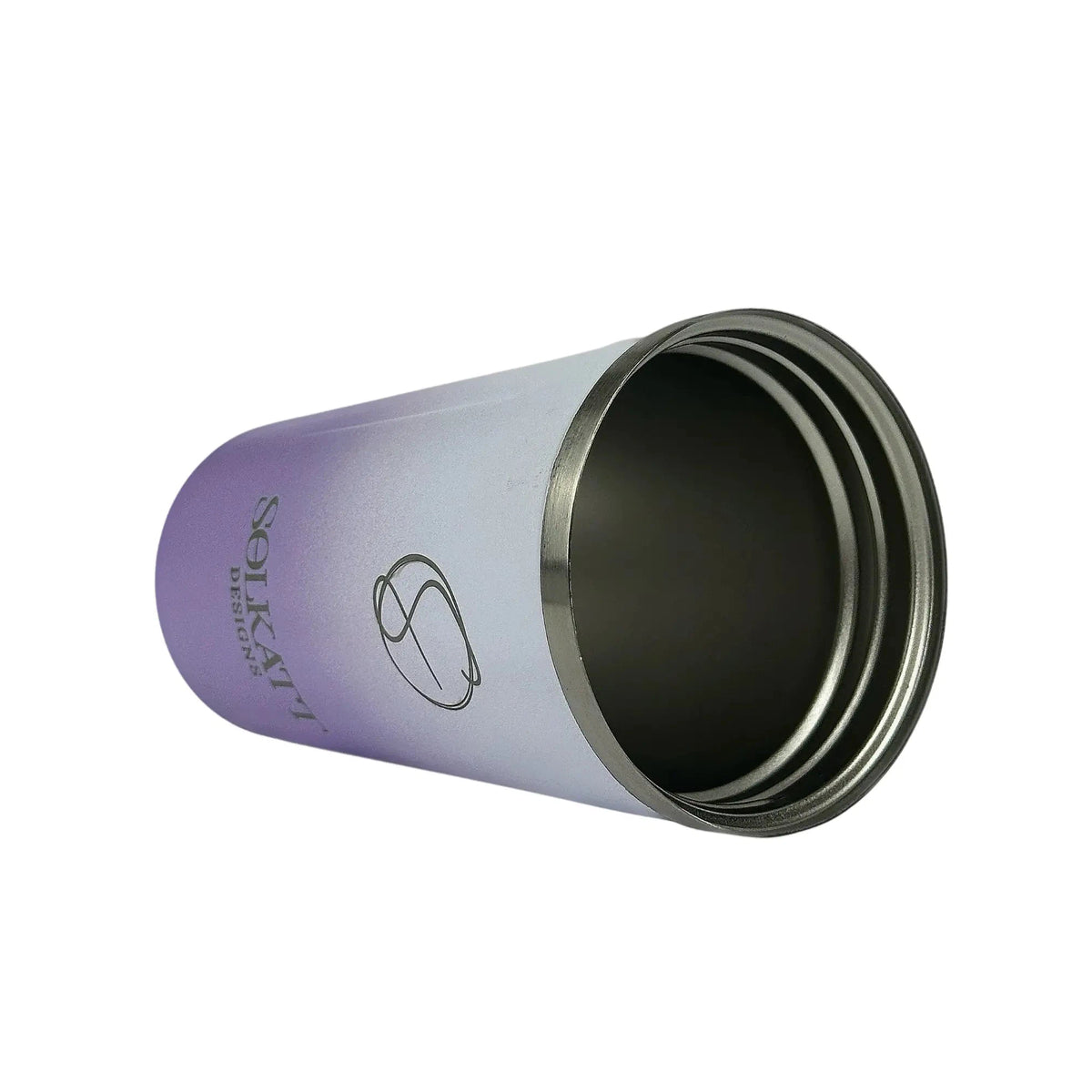 Lavender Lilac Insulated Travel Coffee Cup - 500ml - Solkatt Designs 