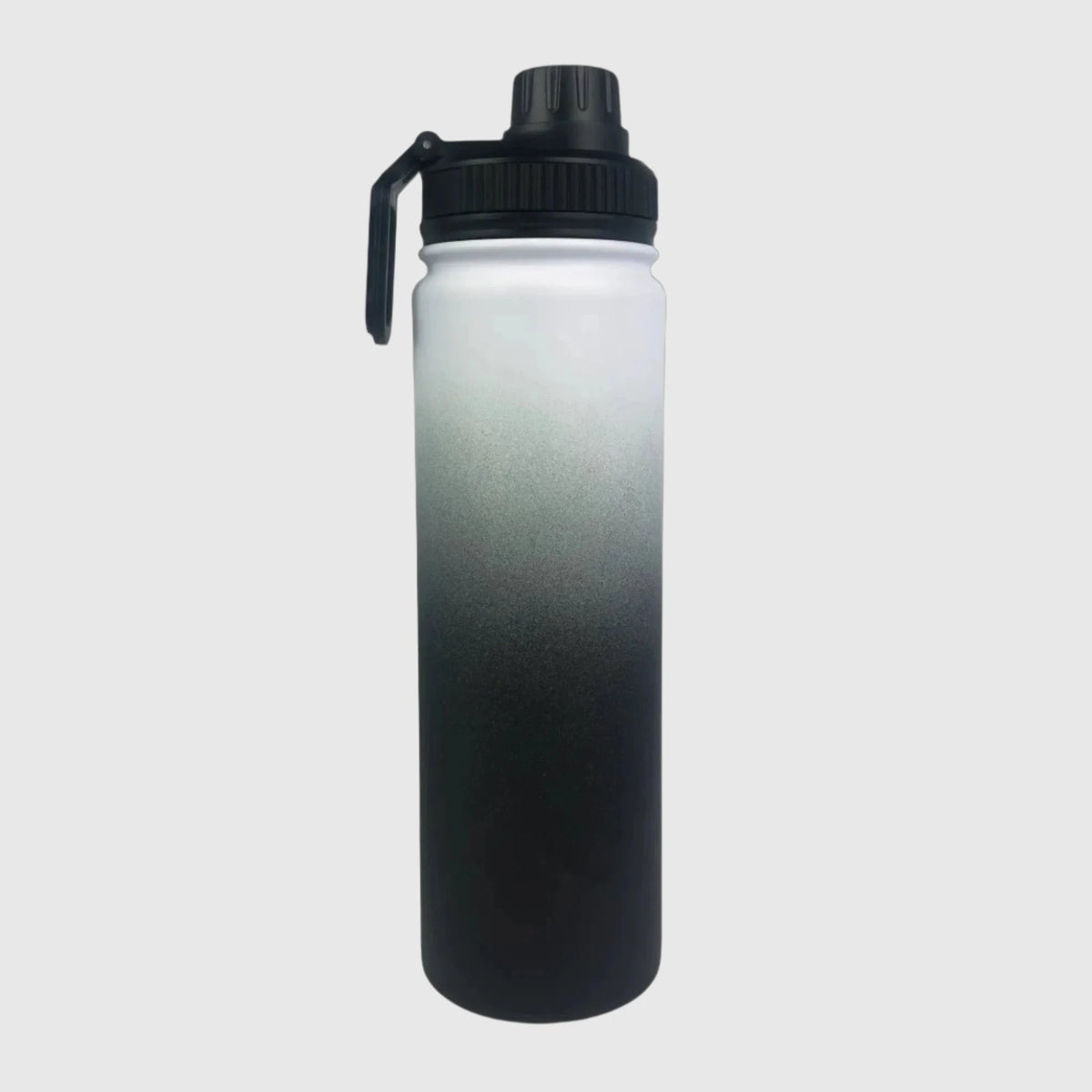 Midnight Black Insulated Water Bottle - 650ml - Solkatt Designs 