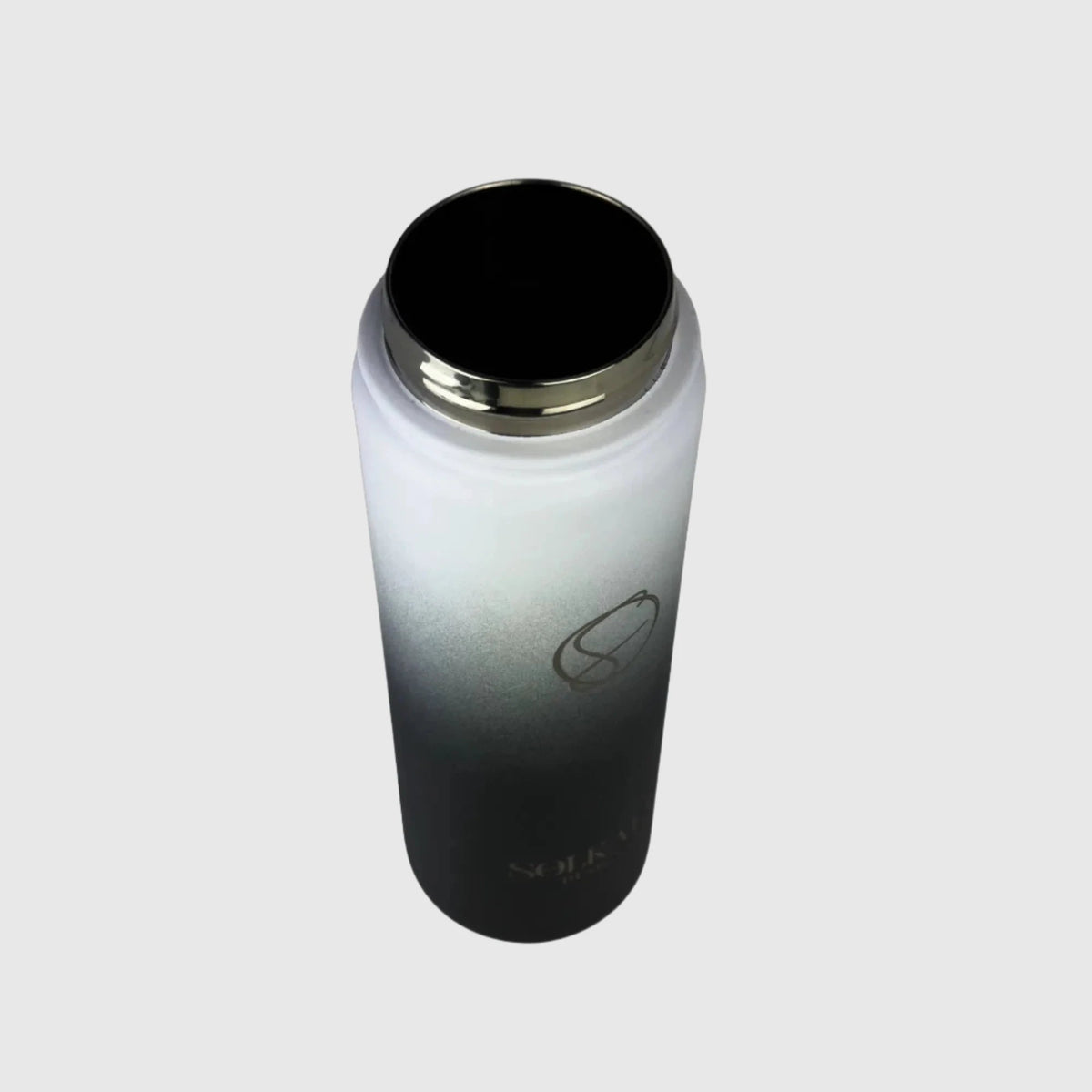 Midnight Black Insulated Water Bottle - 650ml - Solkatt Designs 