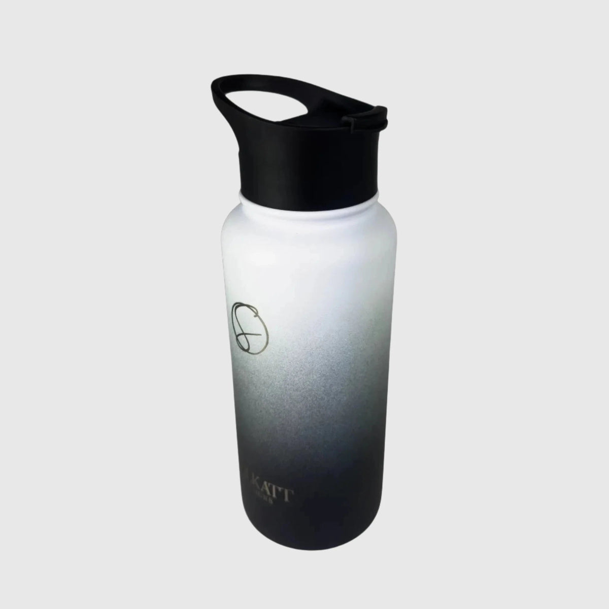 Midnight Black Insulated Water Bottle - 950ml - Solkatt Designs 