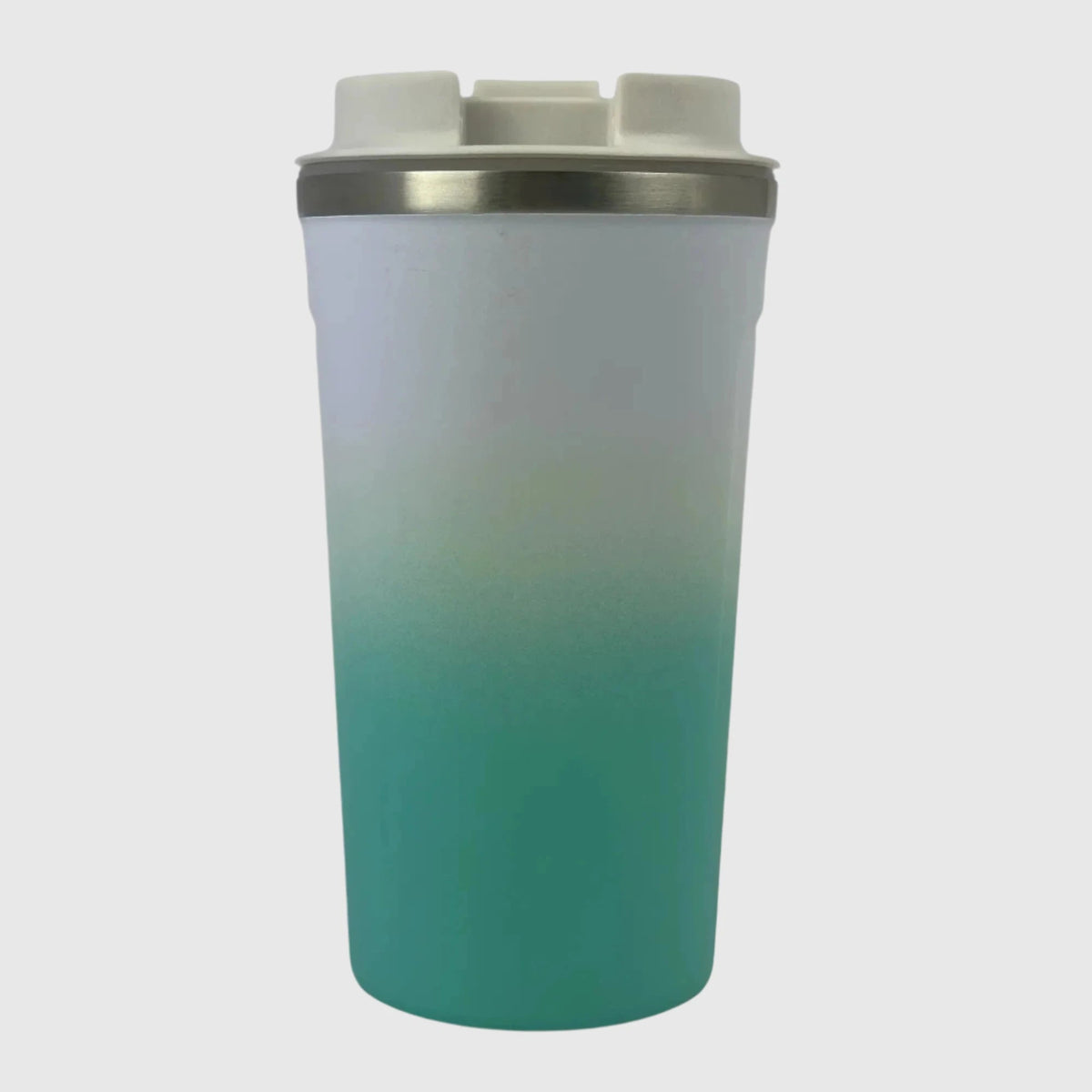 Ocean Aqua Insulated Travel Coffee Cup - 500ml - Solkatt Designs 