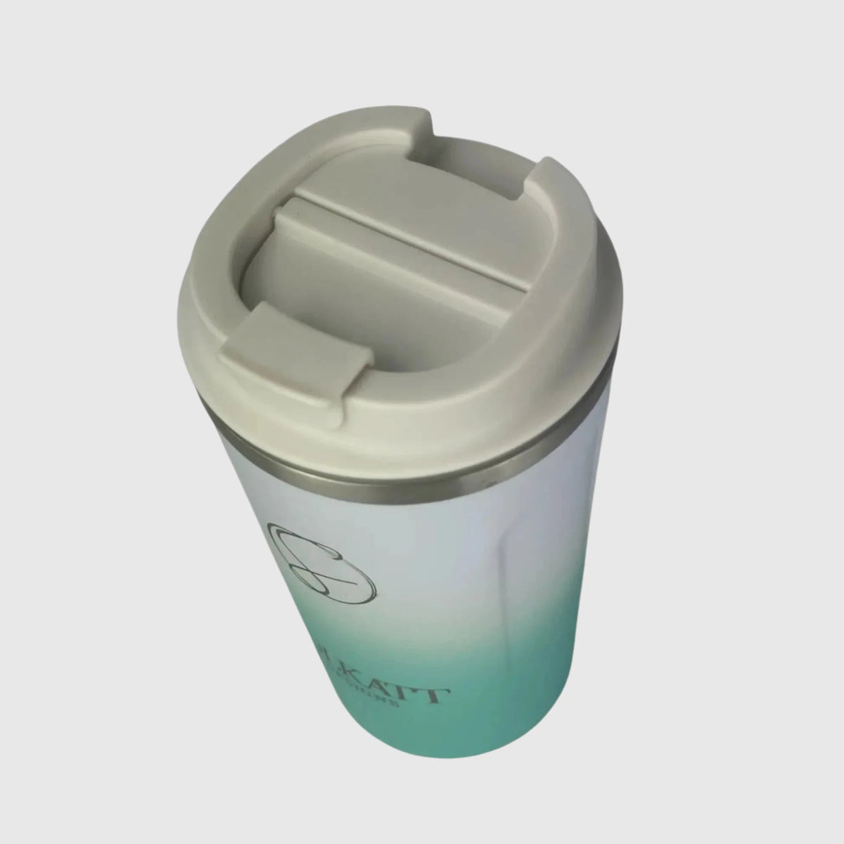 Ocean Aqua Insulated Travel Coffee Cup - 500ml - Solkatt Designs 