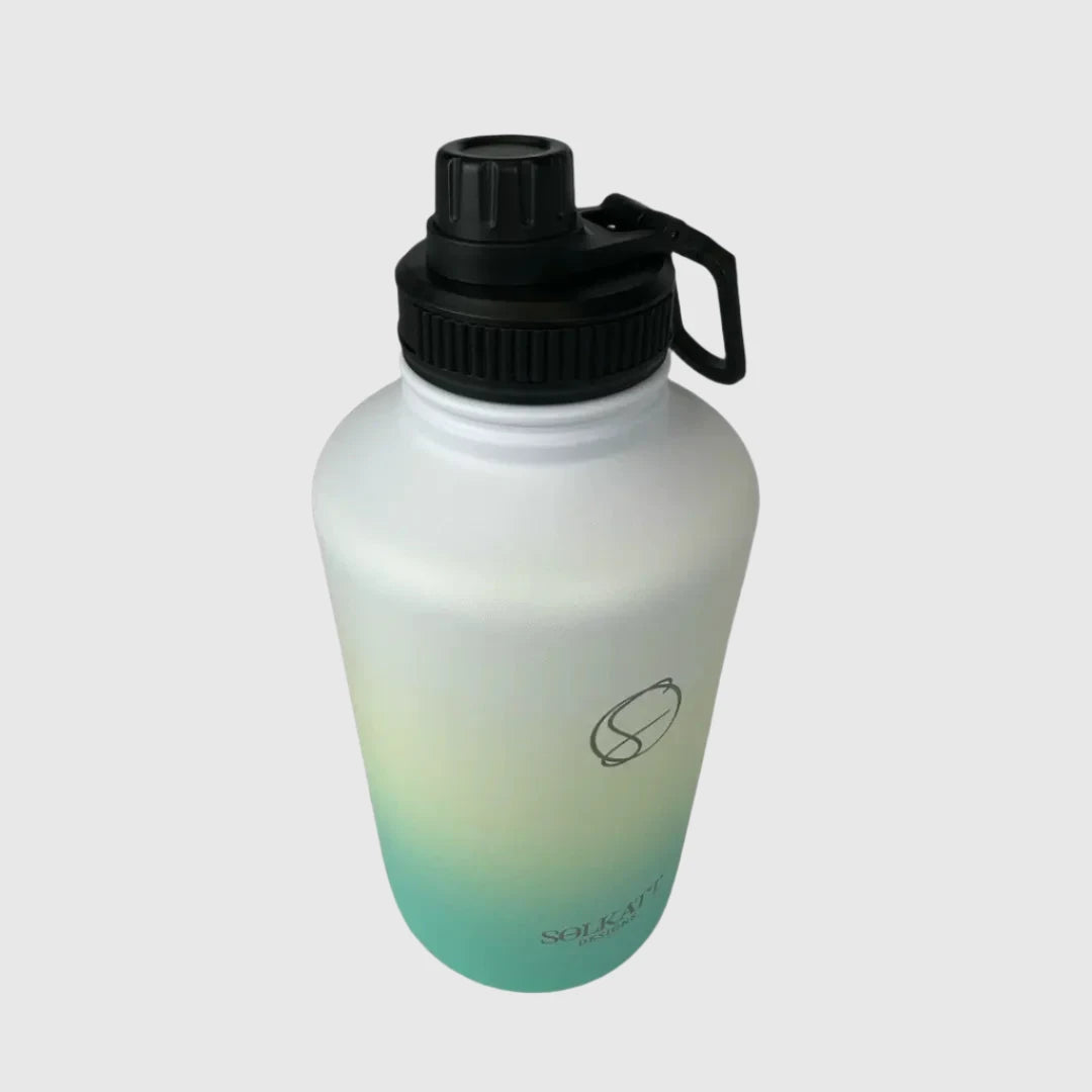 Ocean Aqua Insulated Water Bottle - 1.9L - Solkatt Designs 