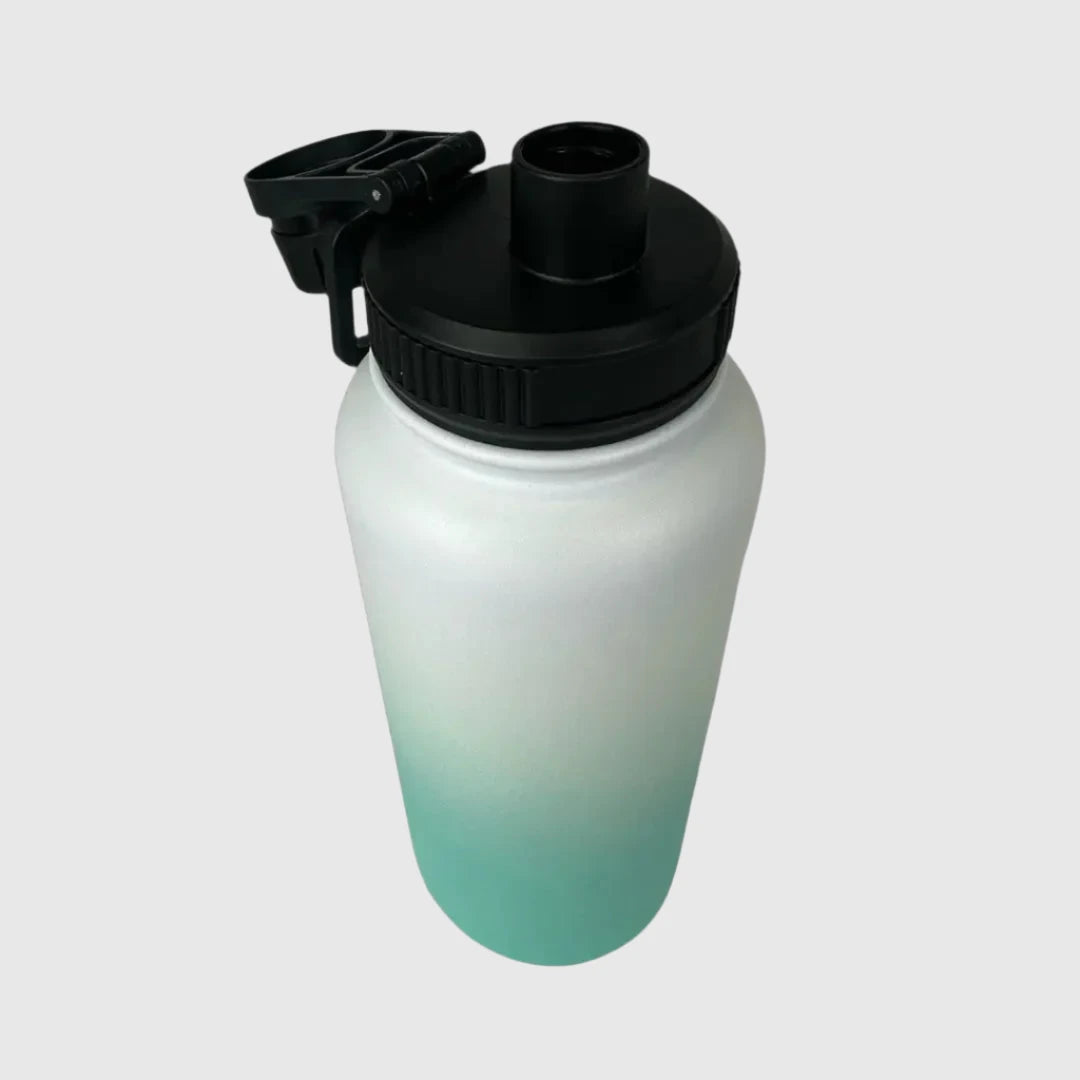 Ocean Aqua Insulated Water Bottle - 950ml - Solkatt Designs 