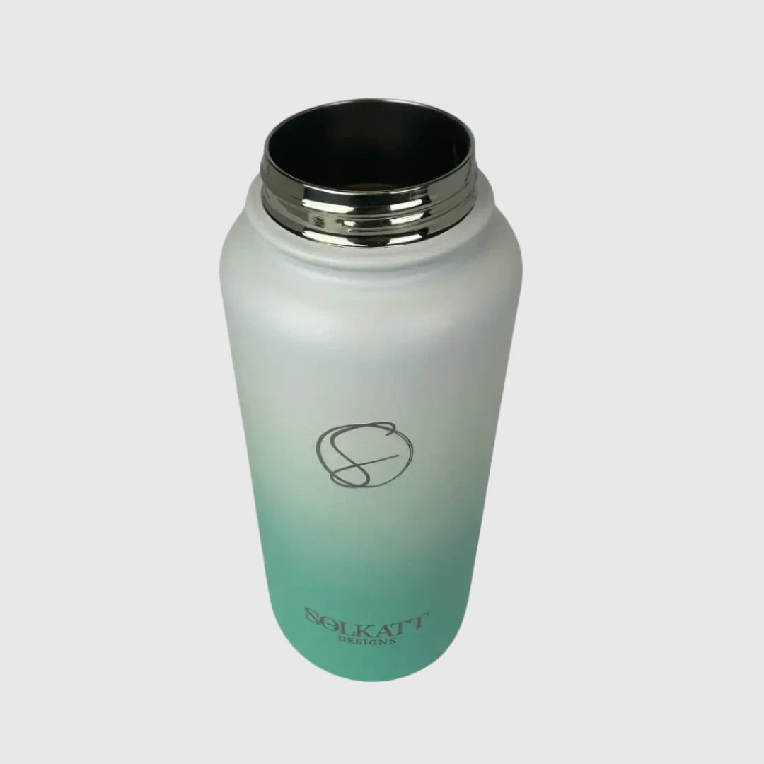 Ocean Aqua Insulated Water Bottle - 950ml - Solkatt Designs 