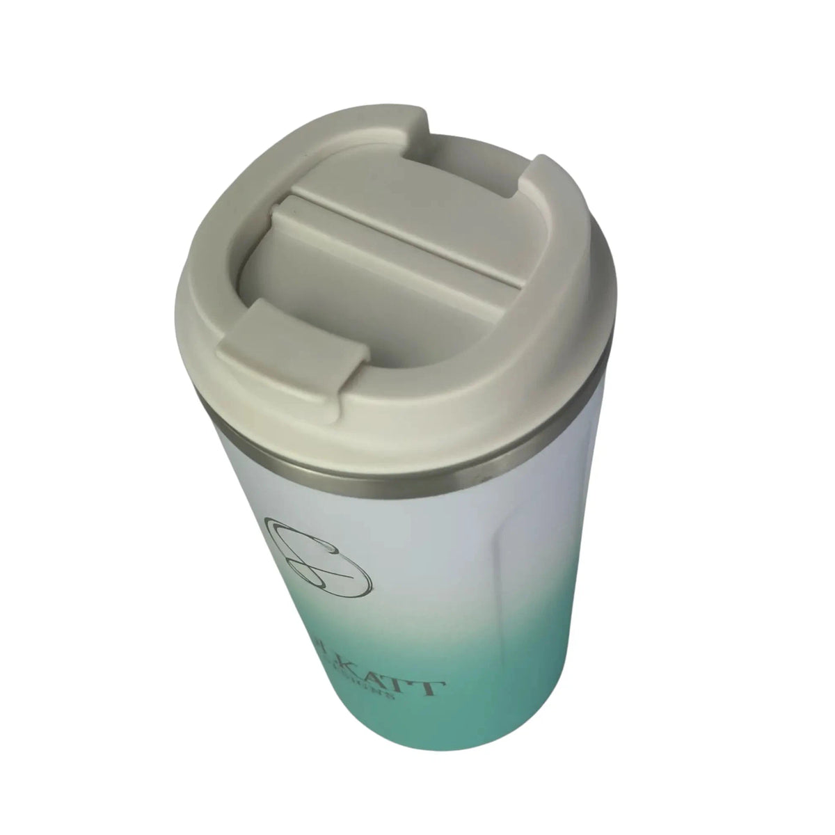 Ocean Aqua Insulated Travel Coffee Cup - 500ml - Solkatt Designs 