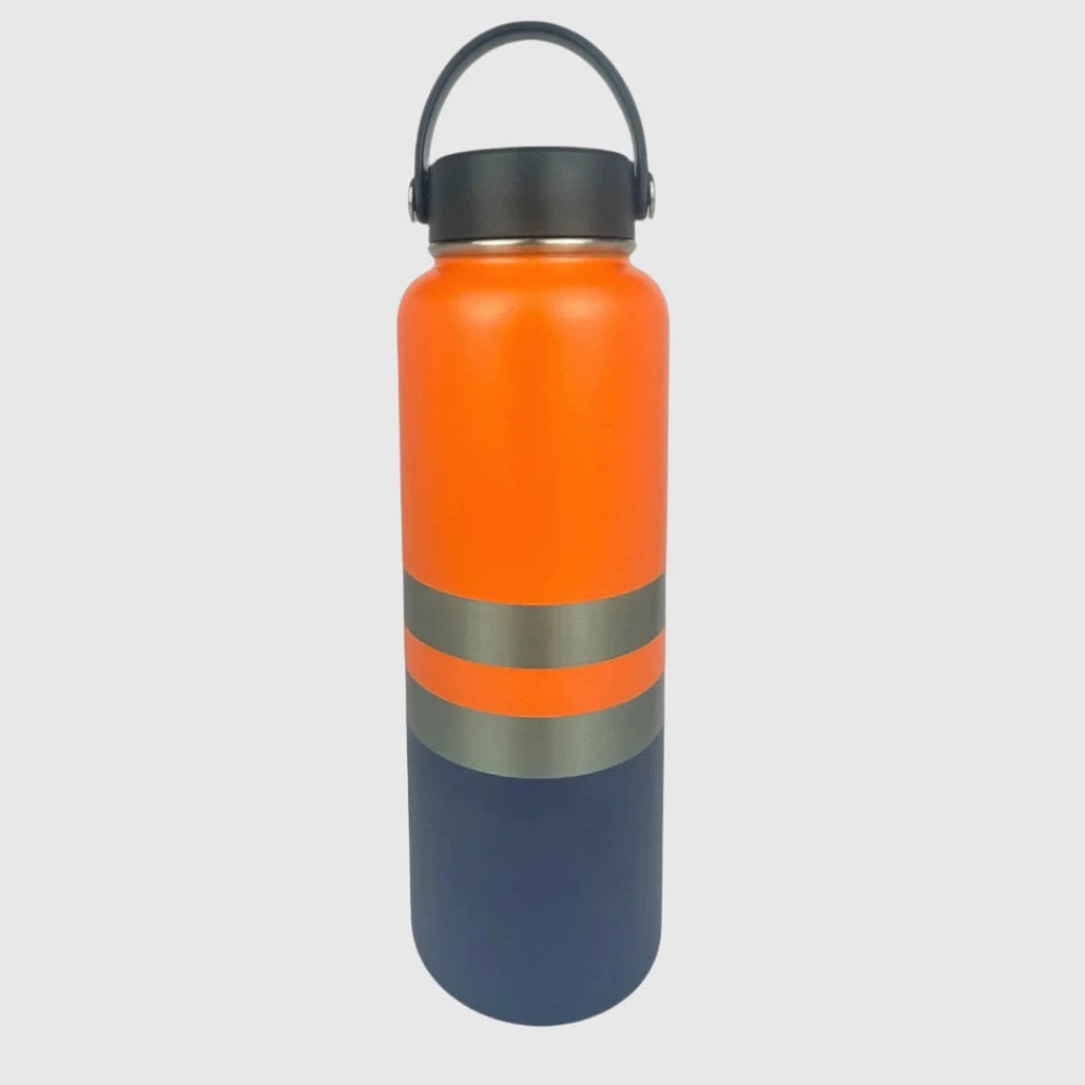 Ole Mate Orange Insulated Tradie Water Bottle - 1.2L Stainless Steel