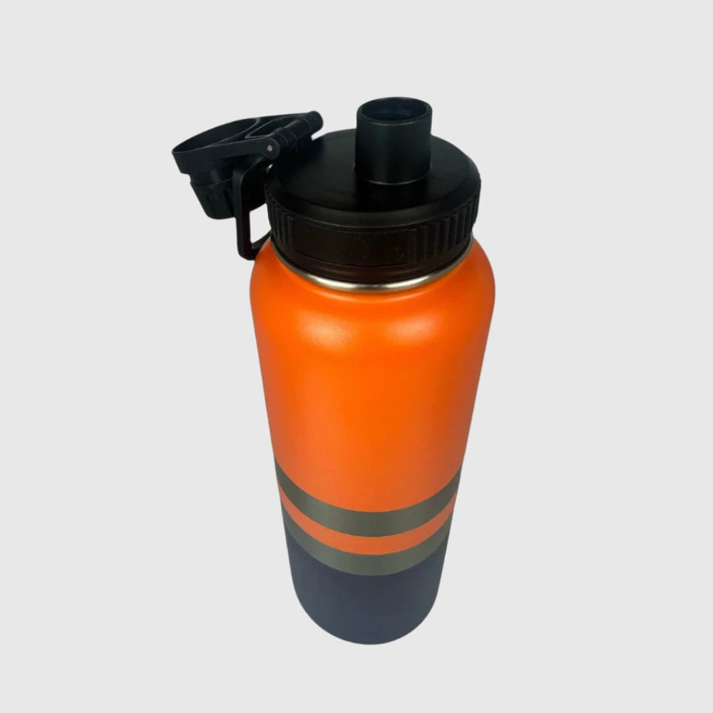 Ole Mate Orange Insulated Tradie Water Bottle - 1.2L Stainless Steel