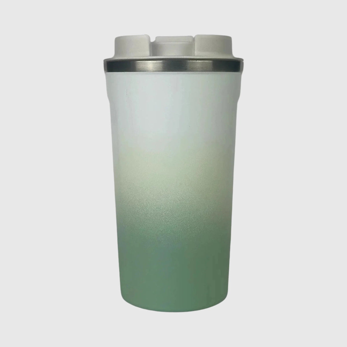 Pastel Green Insulated Travel Coffee Cup - 500ml - Solkatt Designs 