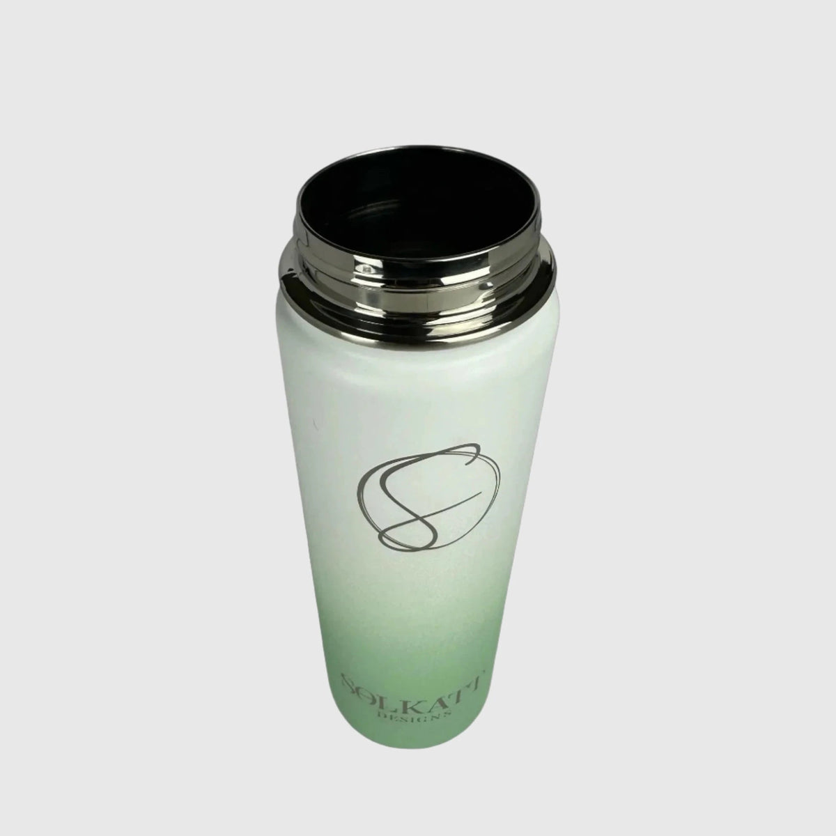 Pastel Green Insulated Water Bottle - 650ml - Solkatt Designs 